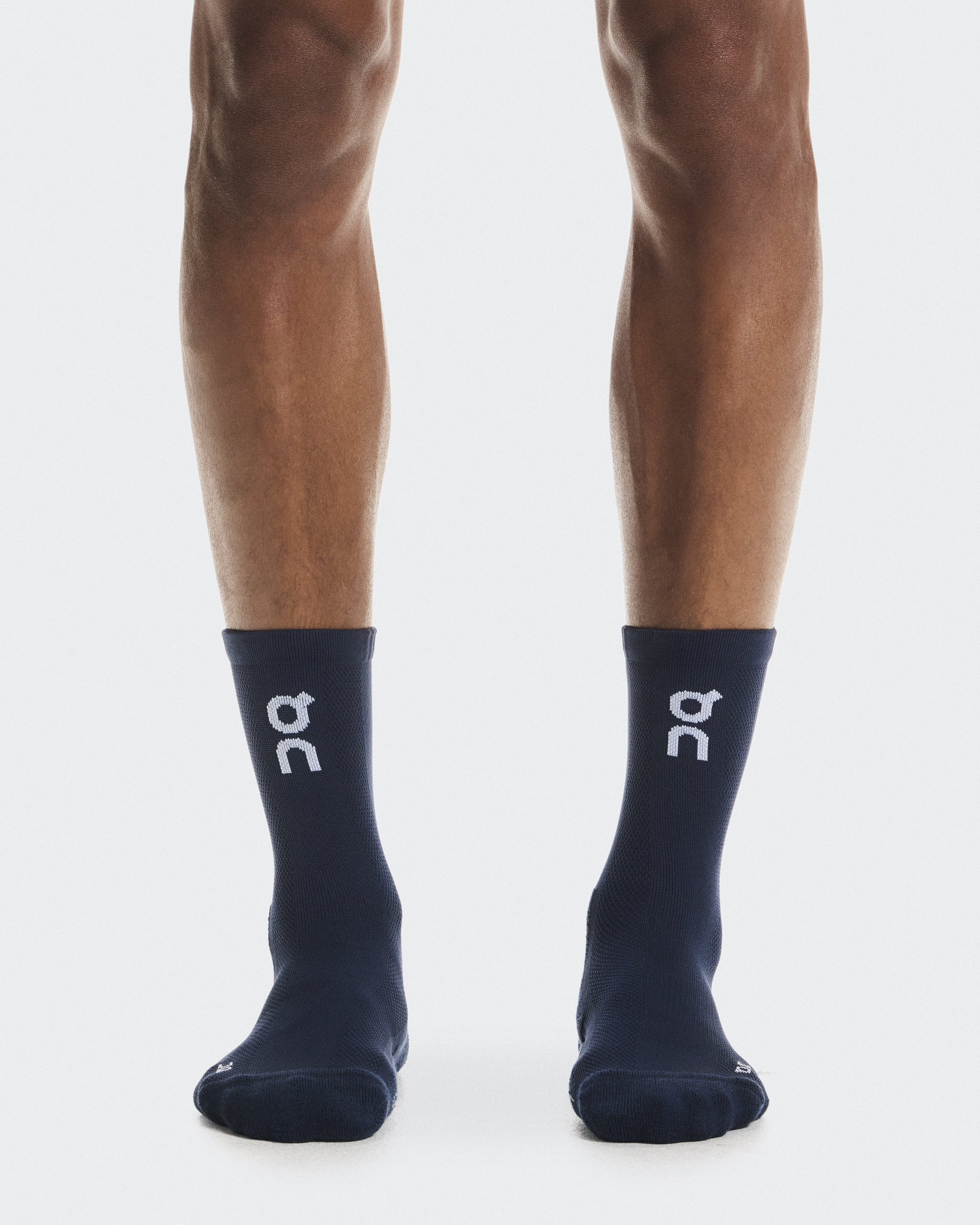 Core Run Sock High 2P in Navy