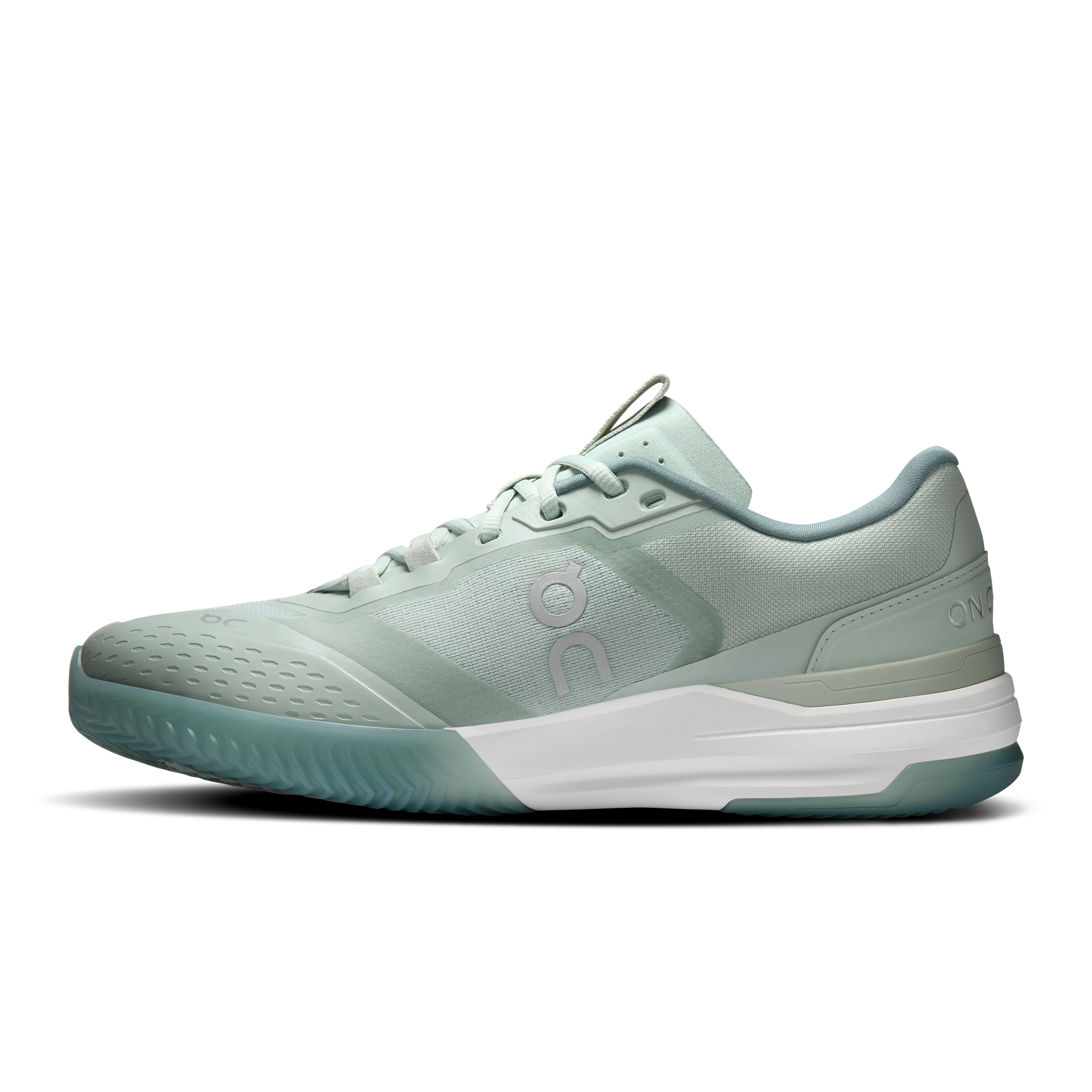 On THE ROGER Advantage Pro Clay Mineral & Linen Men Tennis Shoes