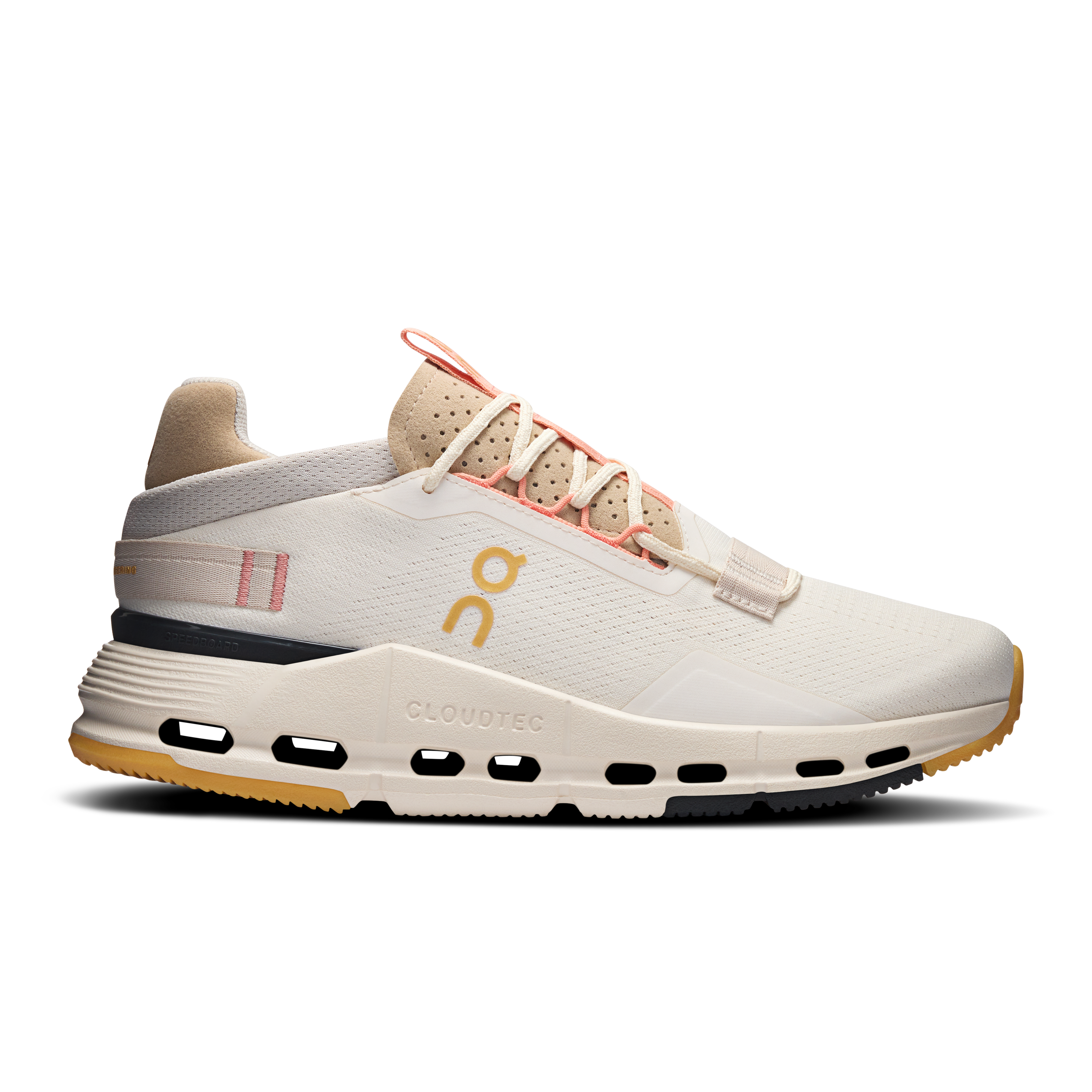 On Cloudnova 2 Beige Femme Femme – Quotidien, confort, lifestyle Chaussures