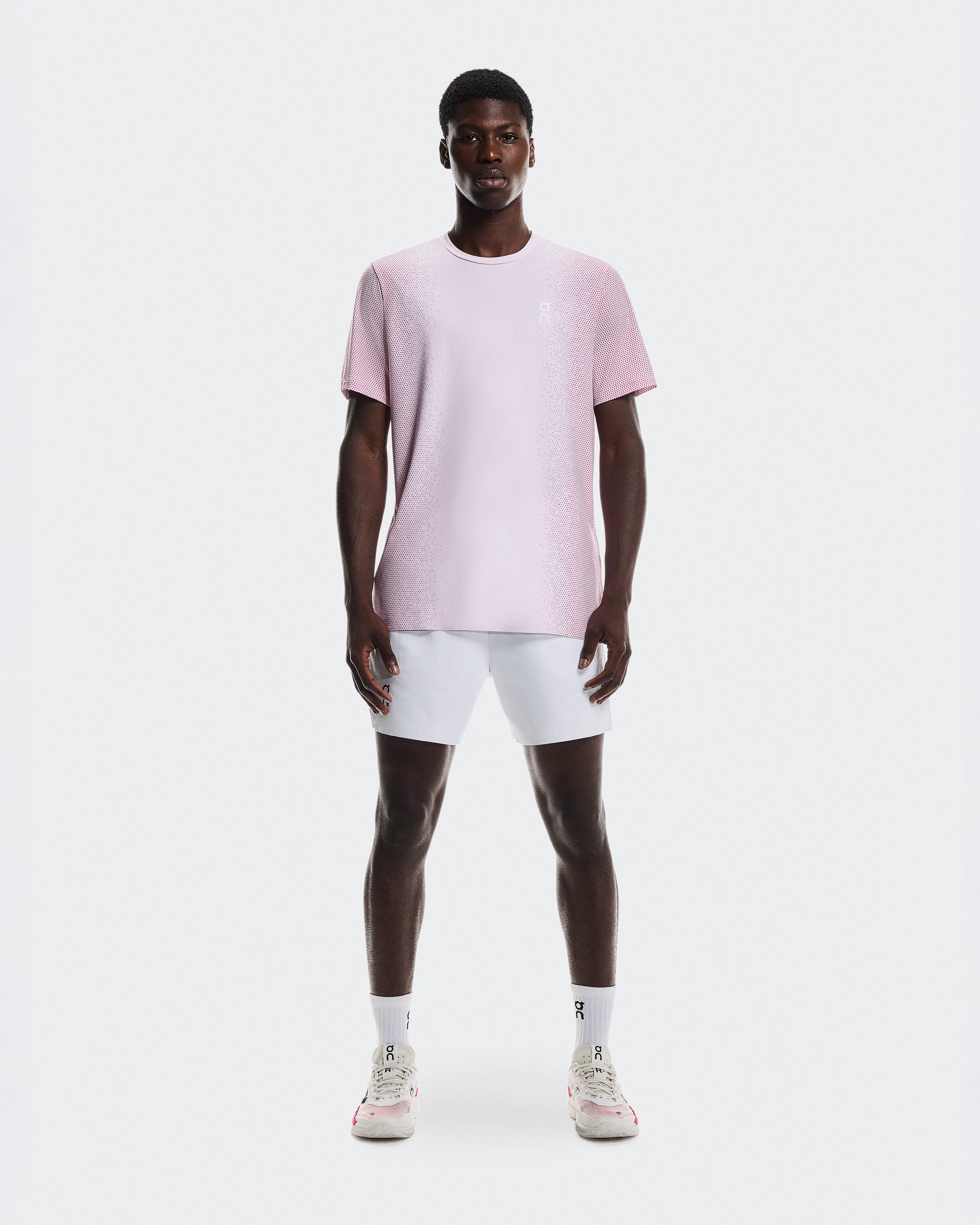 On Court-T Orchid & Dim Hombre Camisetas