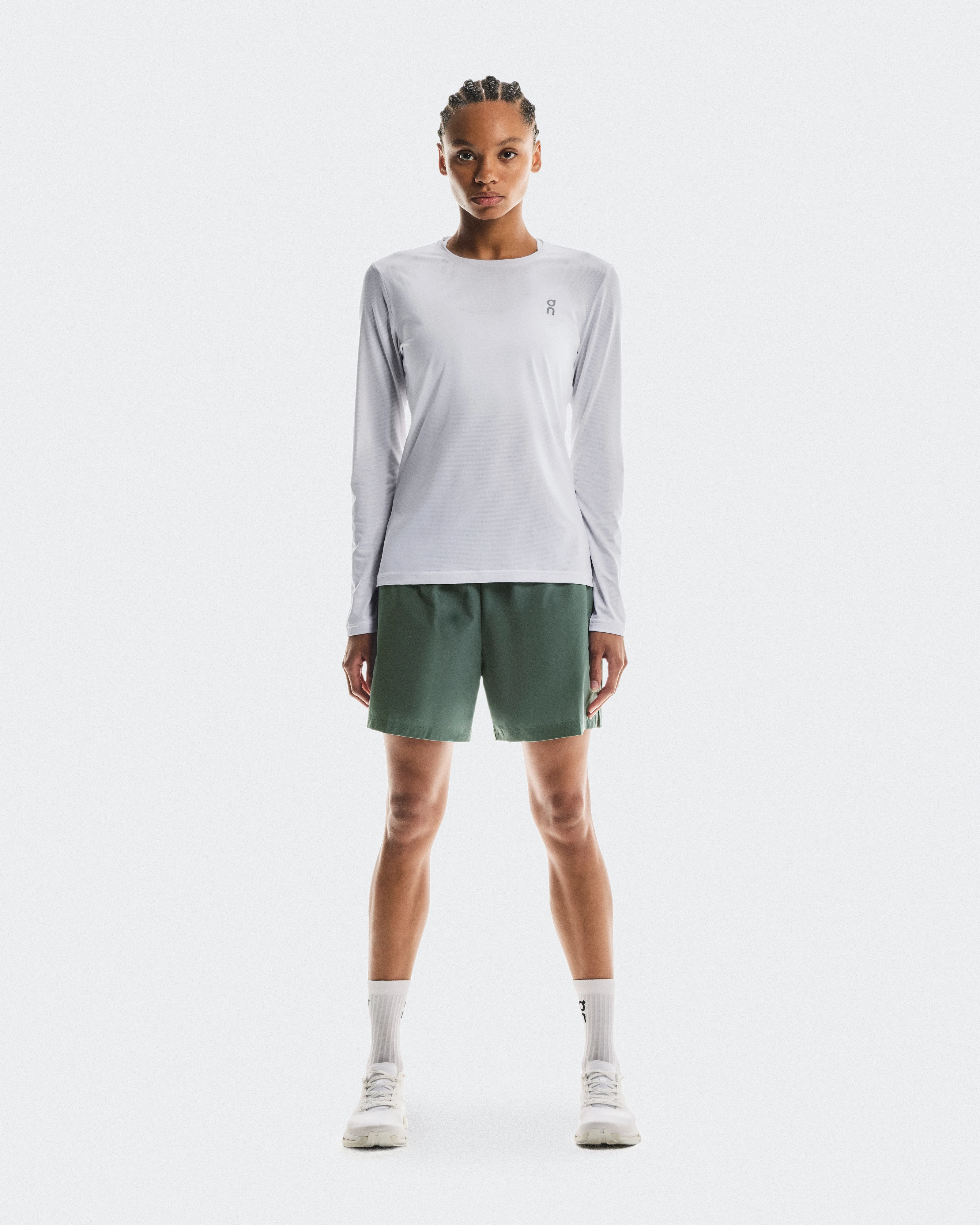 On 5" Core Shorts Olive Women Shorts