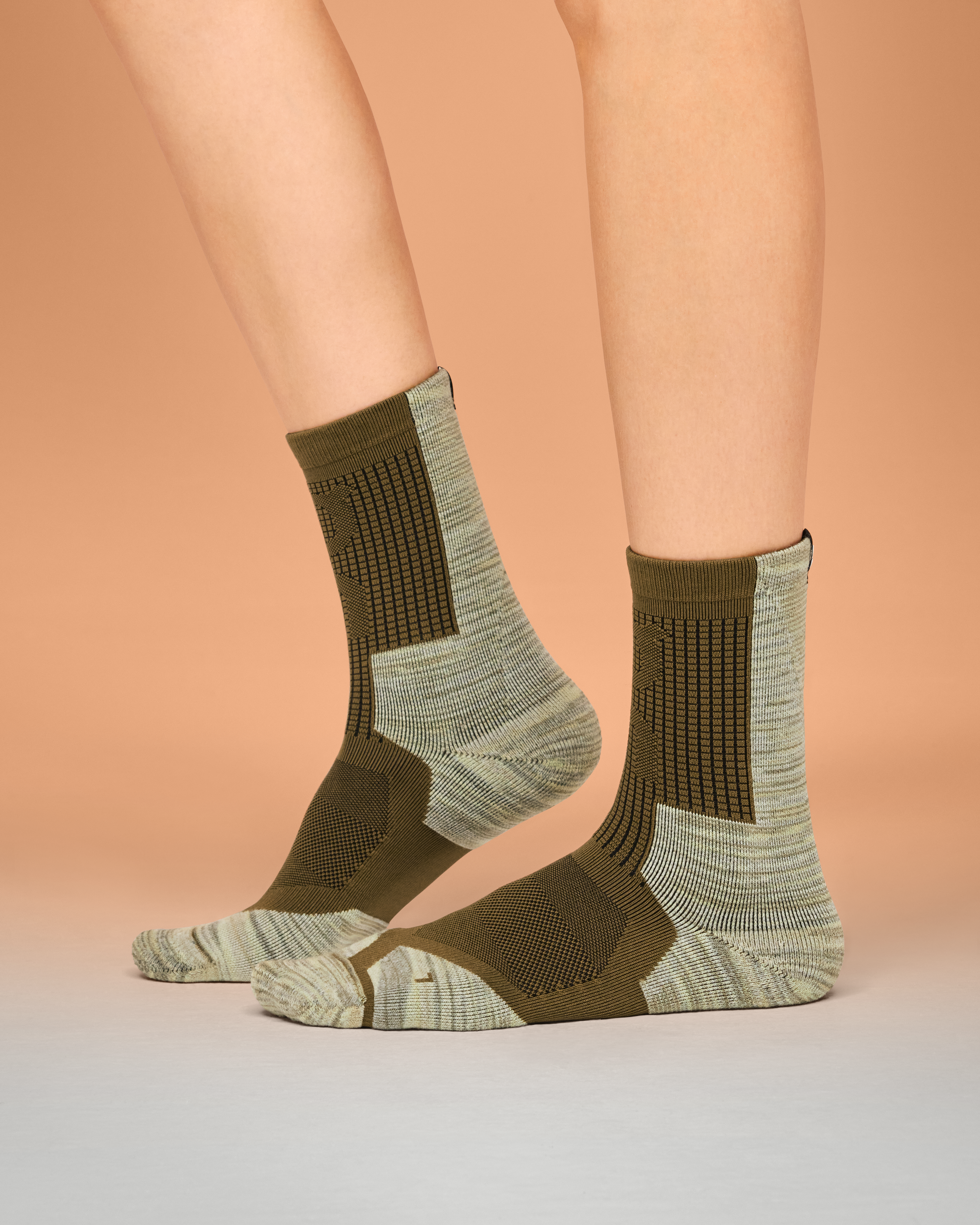 On Explorer Merino Sock Hunter & Safari Women Socks