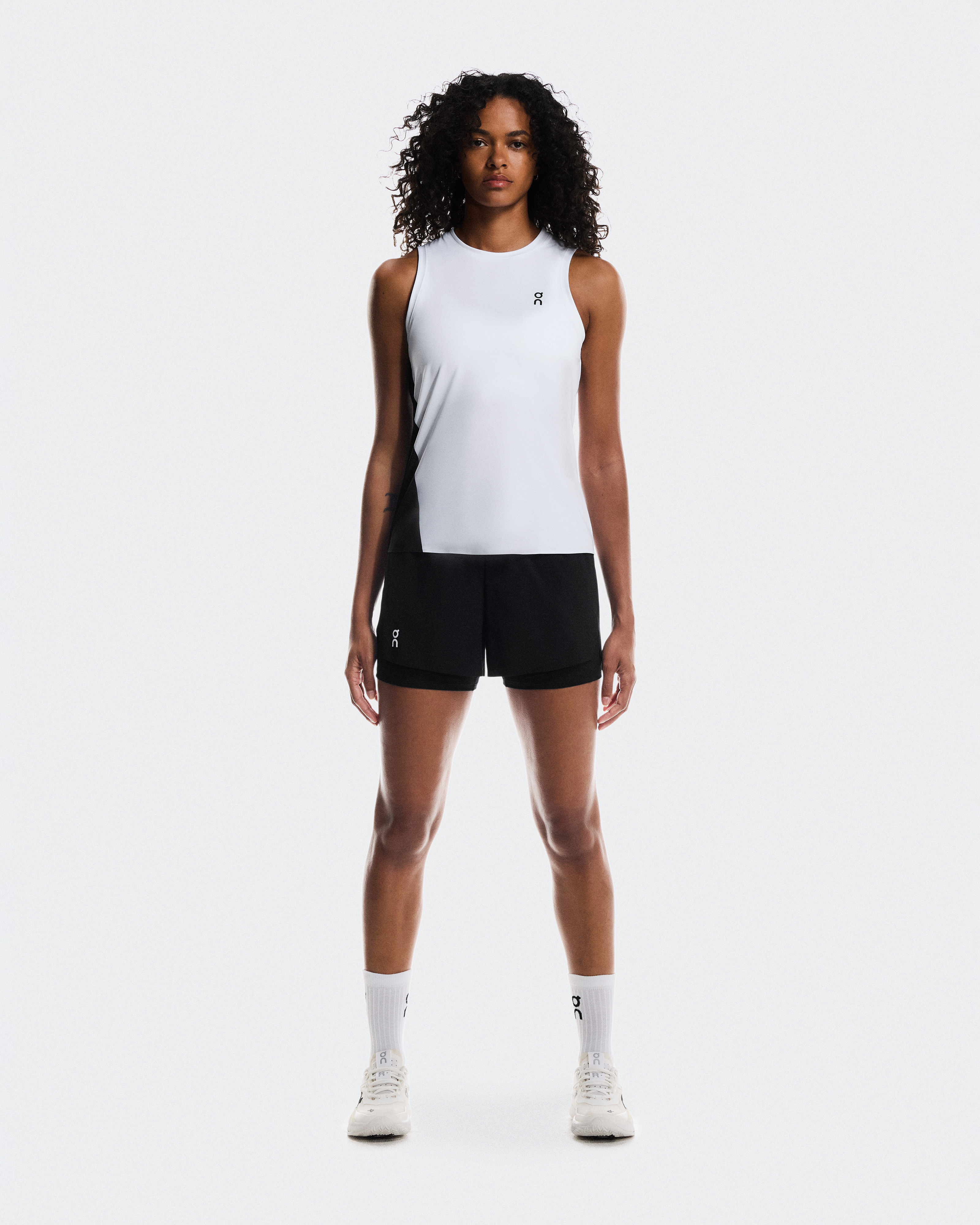Court TankWomen / White | Black / L