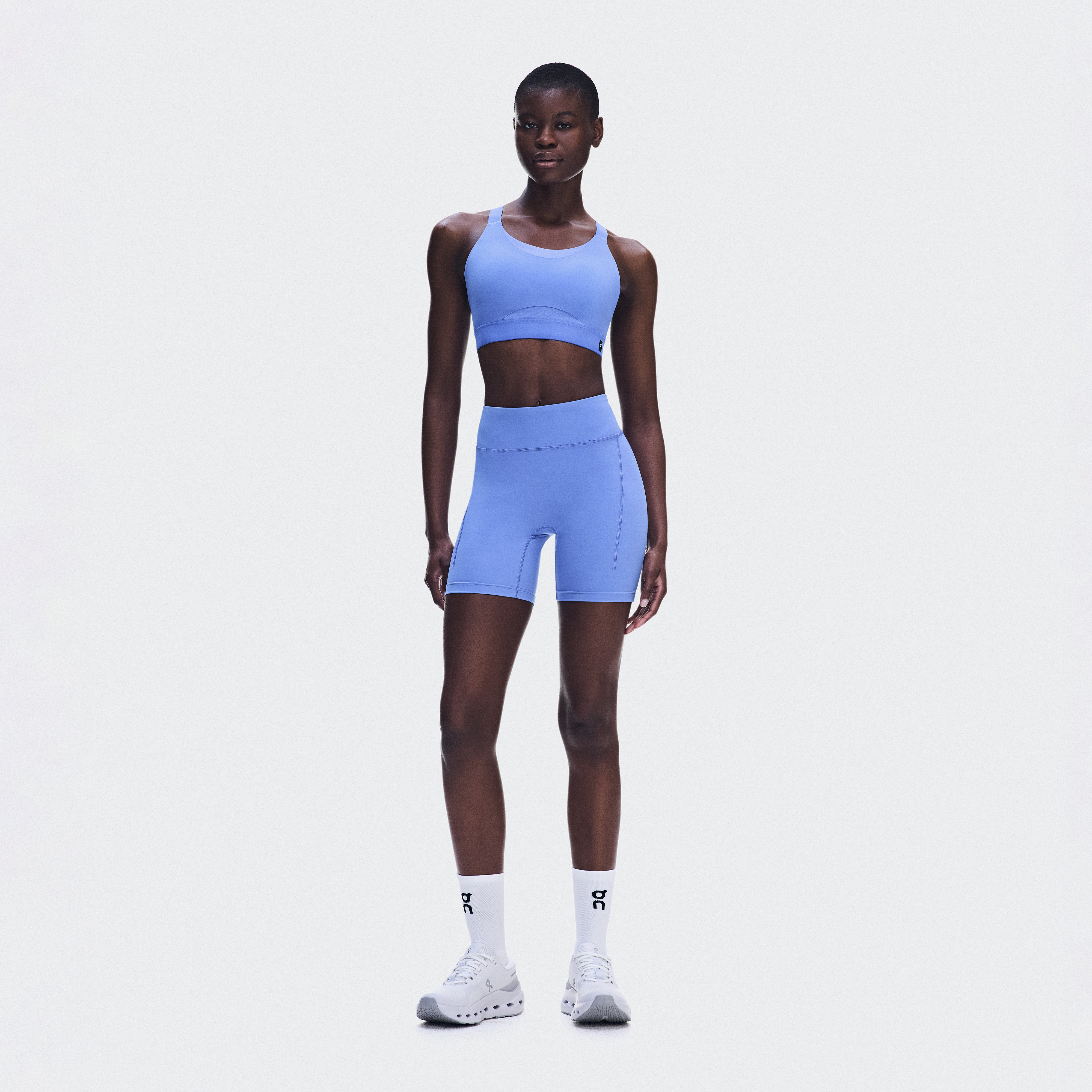 Performance Tights Short in Sailor
