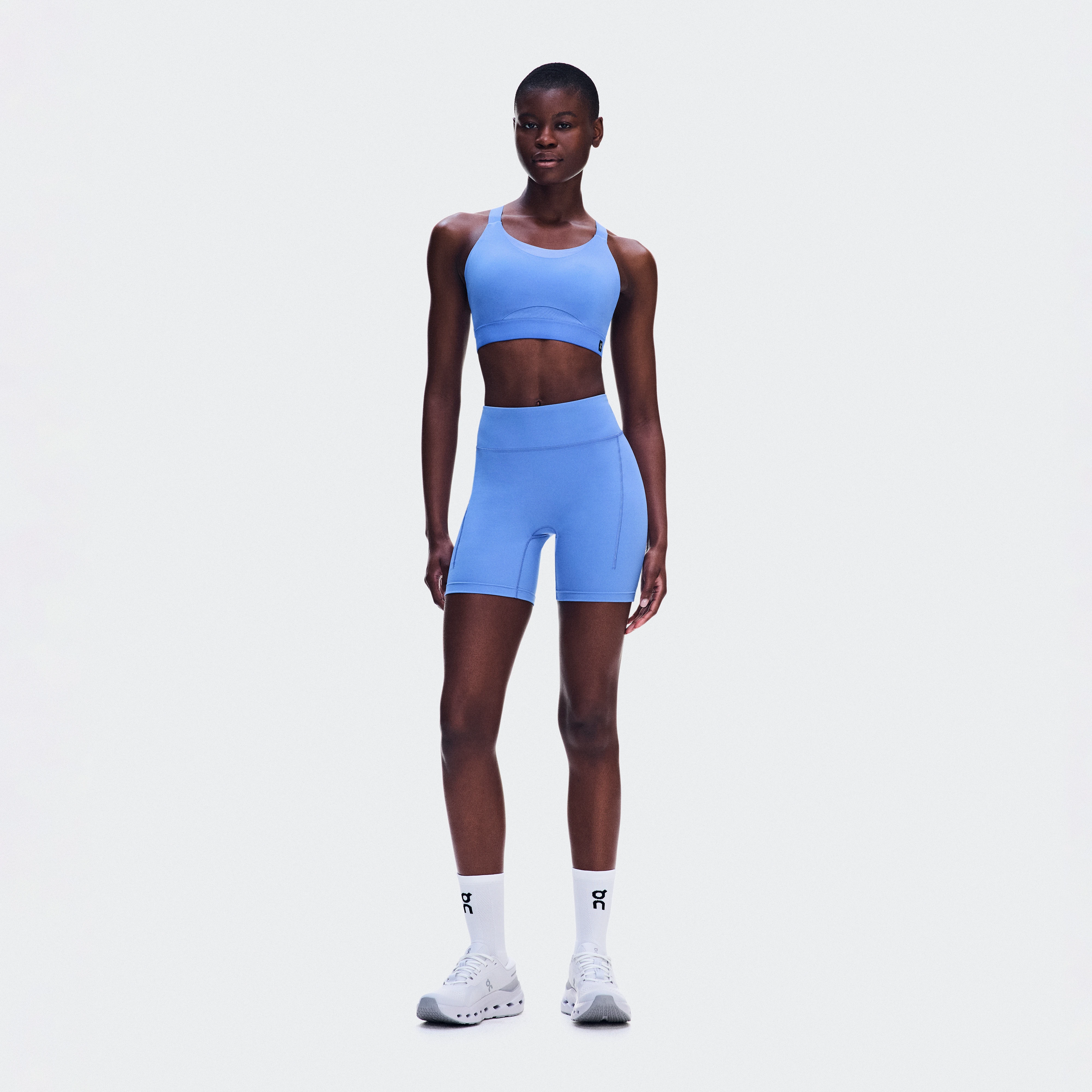 On Performance Tights Short Sailor Women – Road running, training Tights Shorts