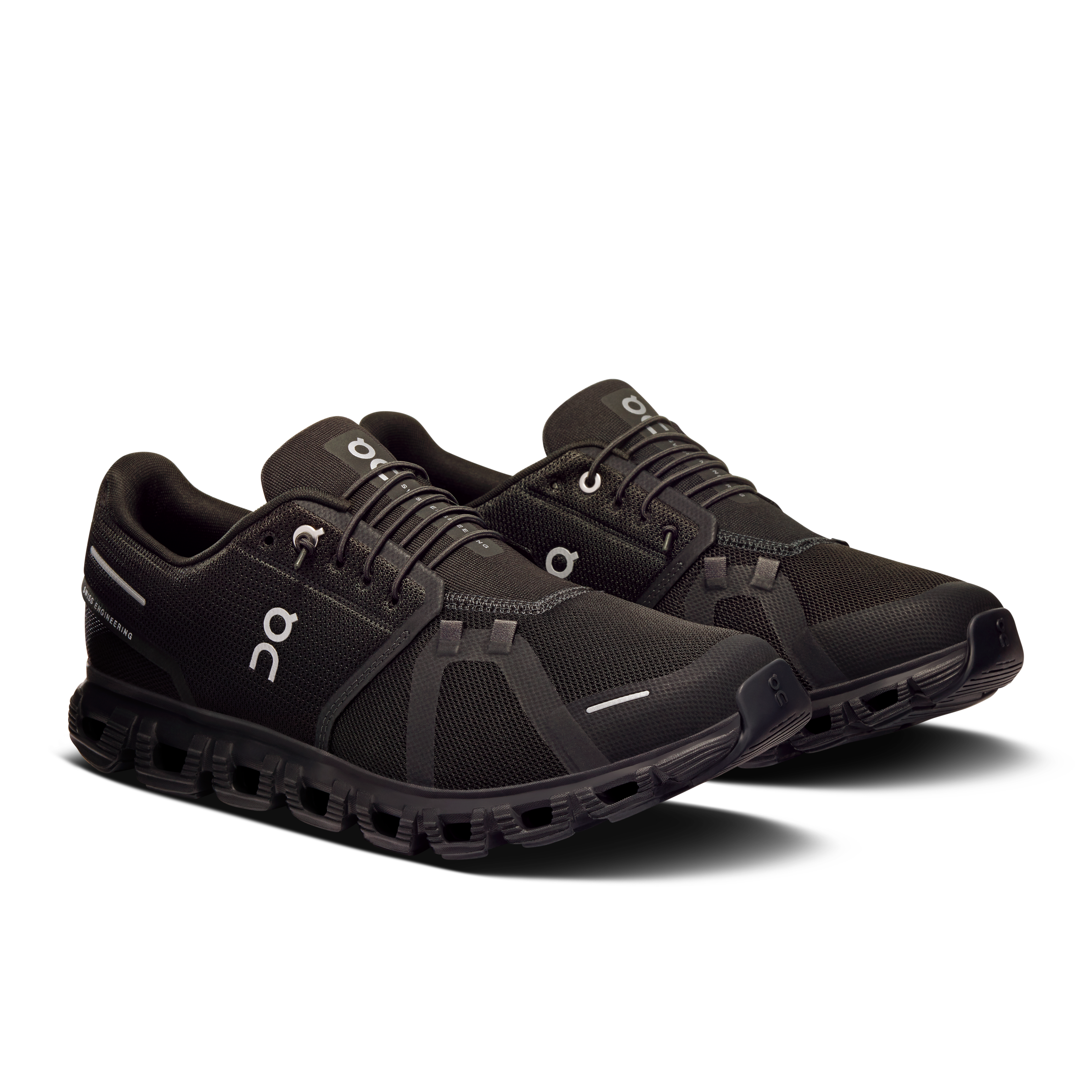 On Cloud 6 Wide Black & Black Homme Active Life Chaussures