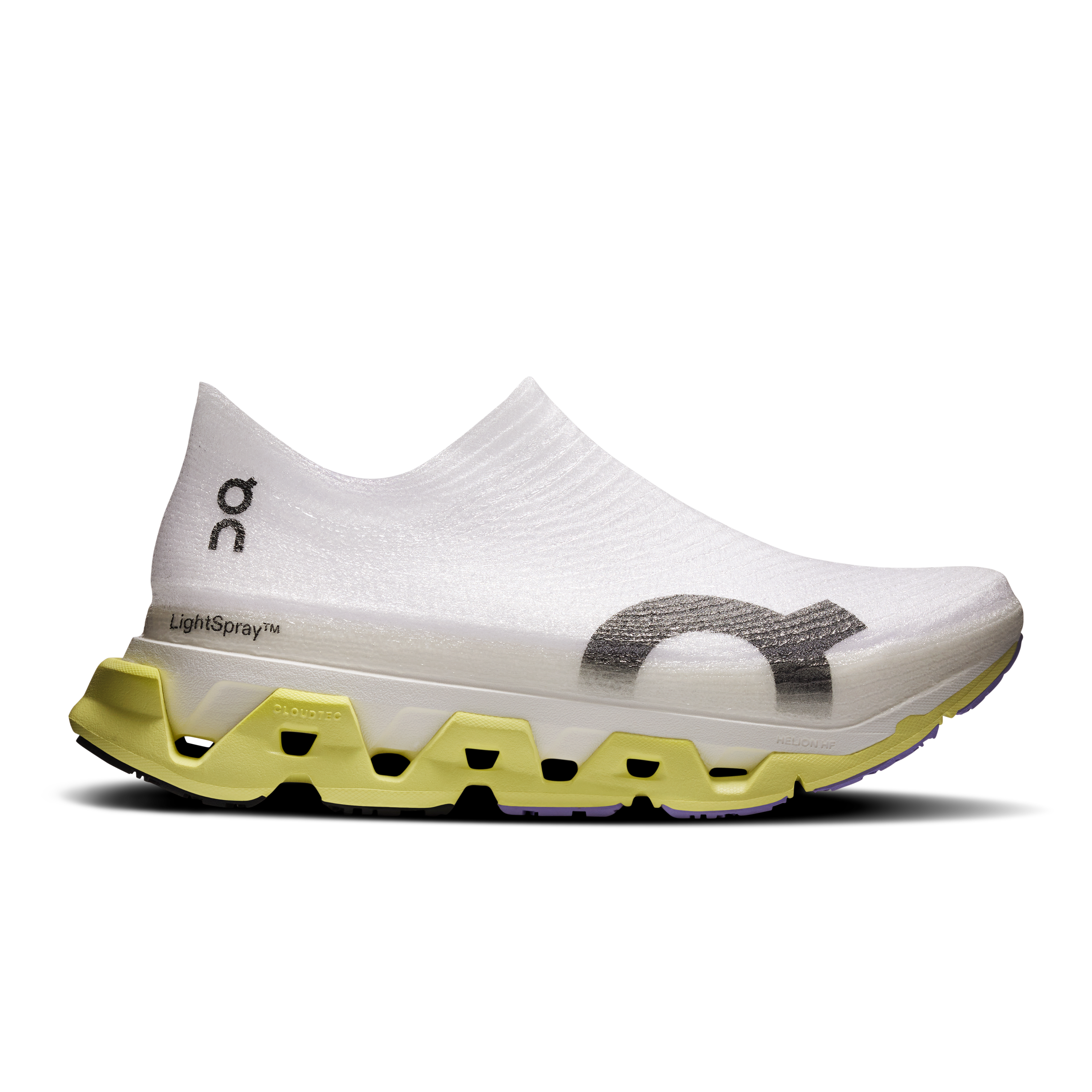 On LightSpray Cloudmonster 3 Hyper Limelight & Bloom Unisex – Long runs, tempo runs, responsive ride Shoes