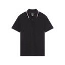 Courtside Polo Short-Sleeve Shirt in Black
