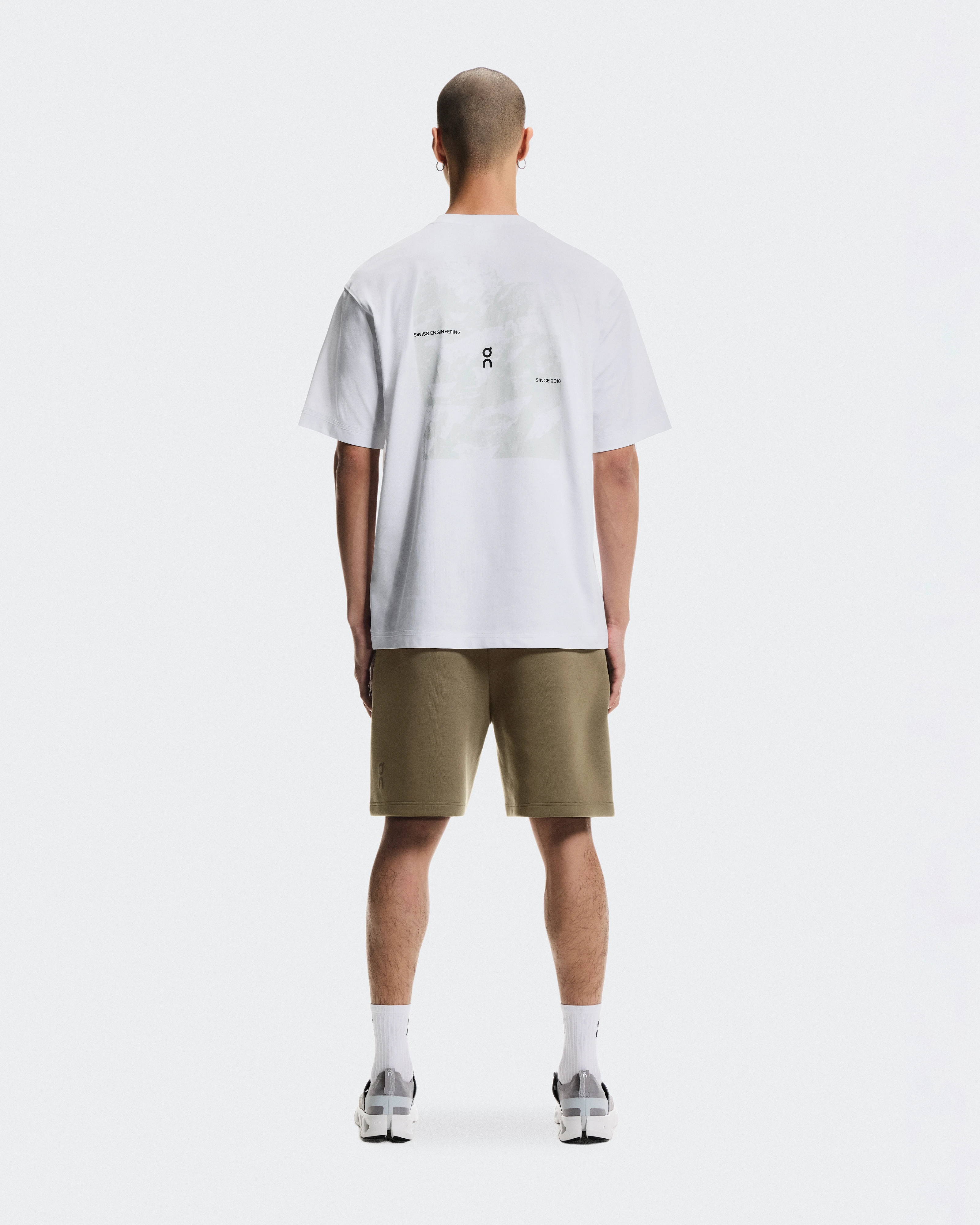 On Club Collective-T Geo White Men Tops and t-shirts