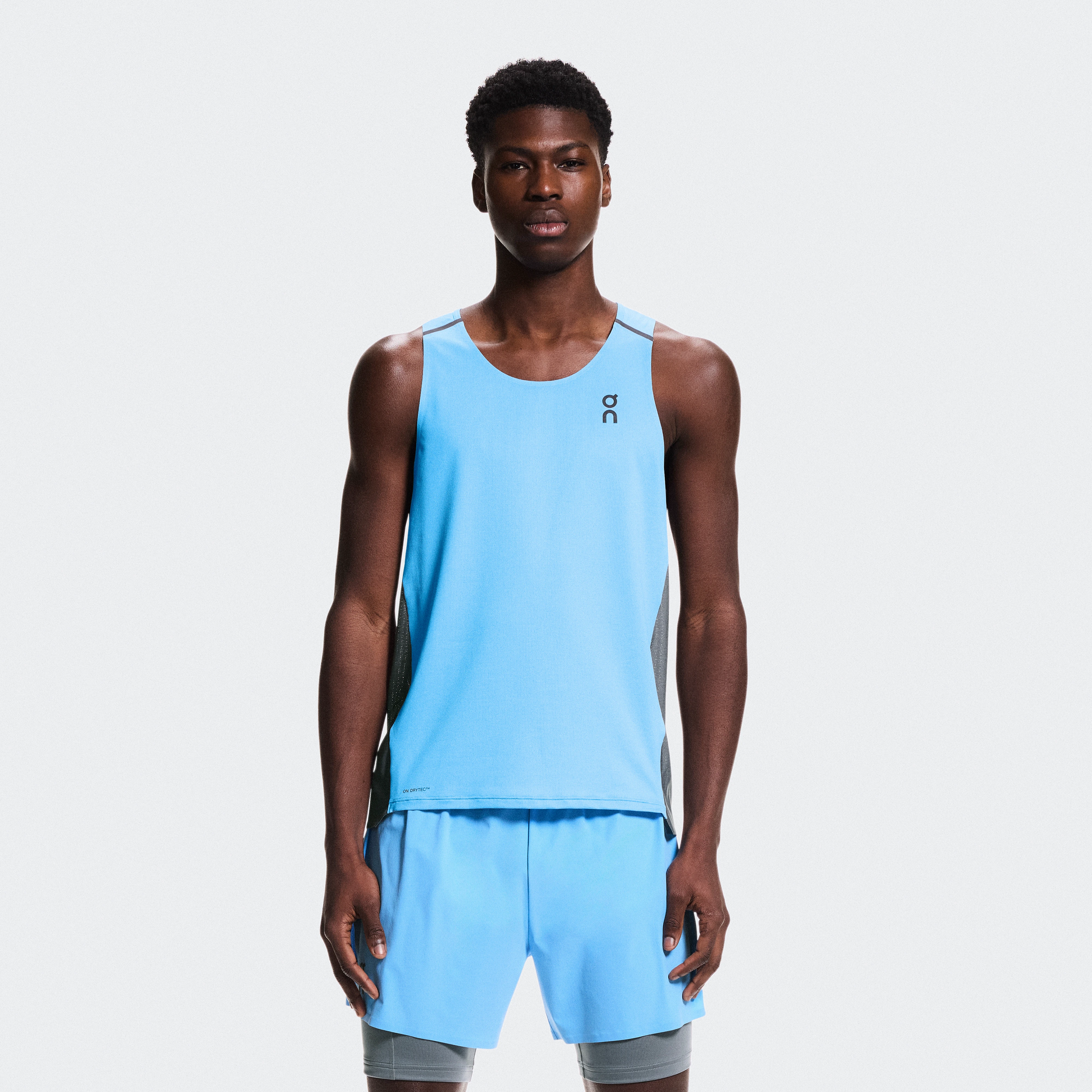 On Performance Tank Gourami & Rock Men – Road running, warm weather Tops and t-shirts