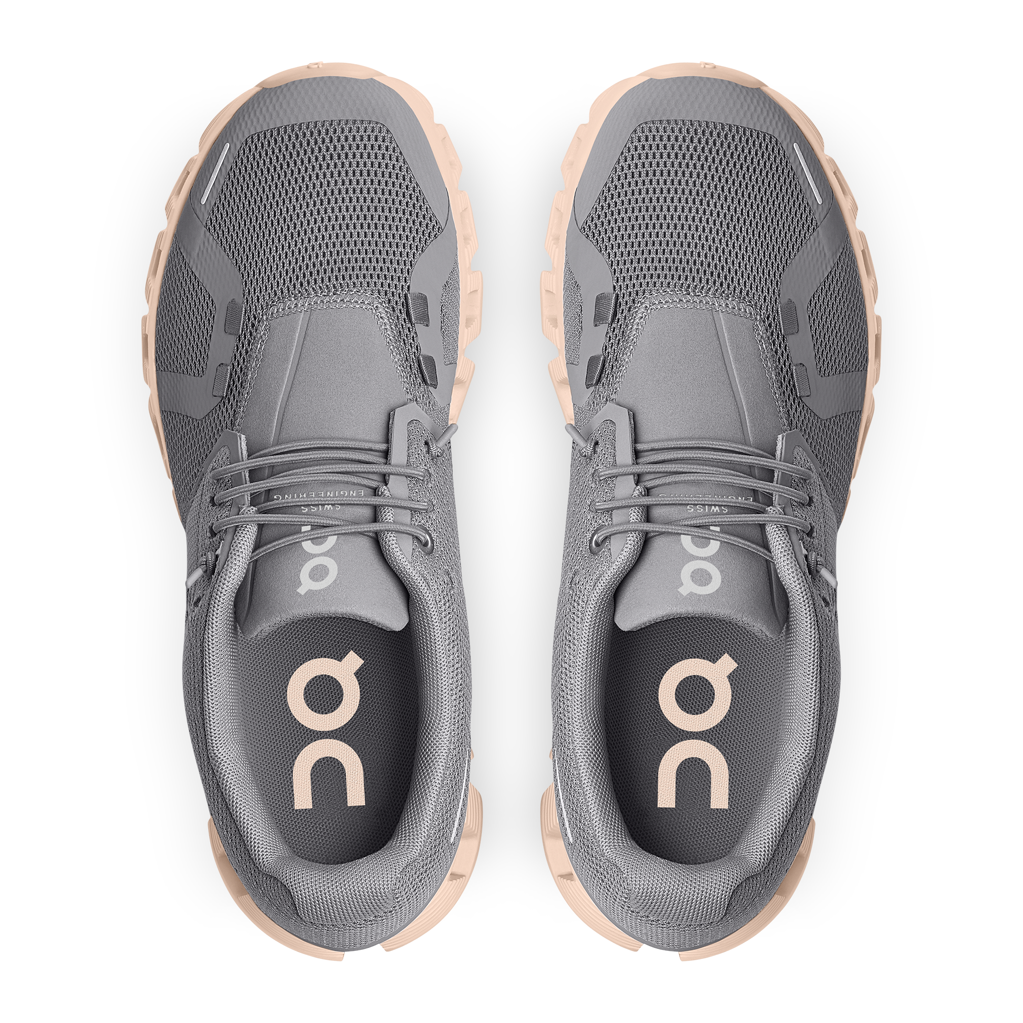 Women's Cloud 5 | Grey & Pink | On United States Women's Cloud 5 | Grey & Pink | On United States