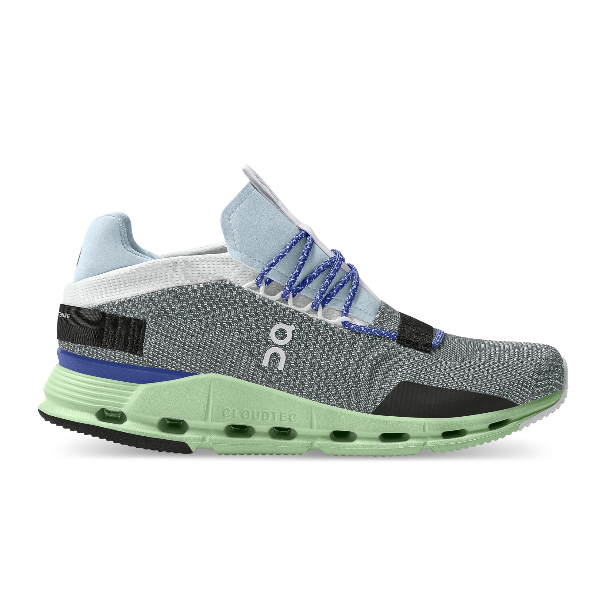 Men's Cloudnova, Grey & Green