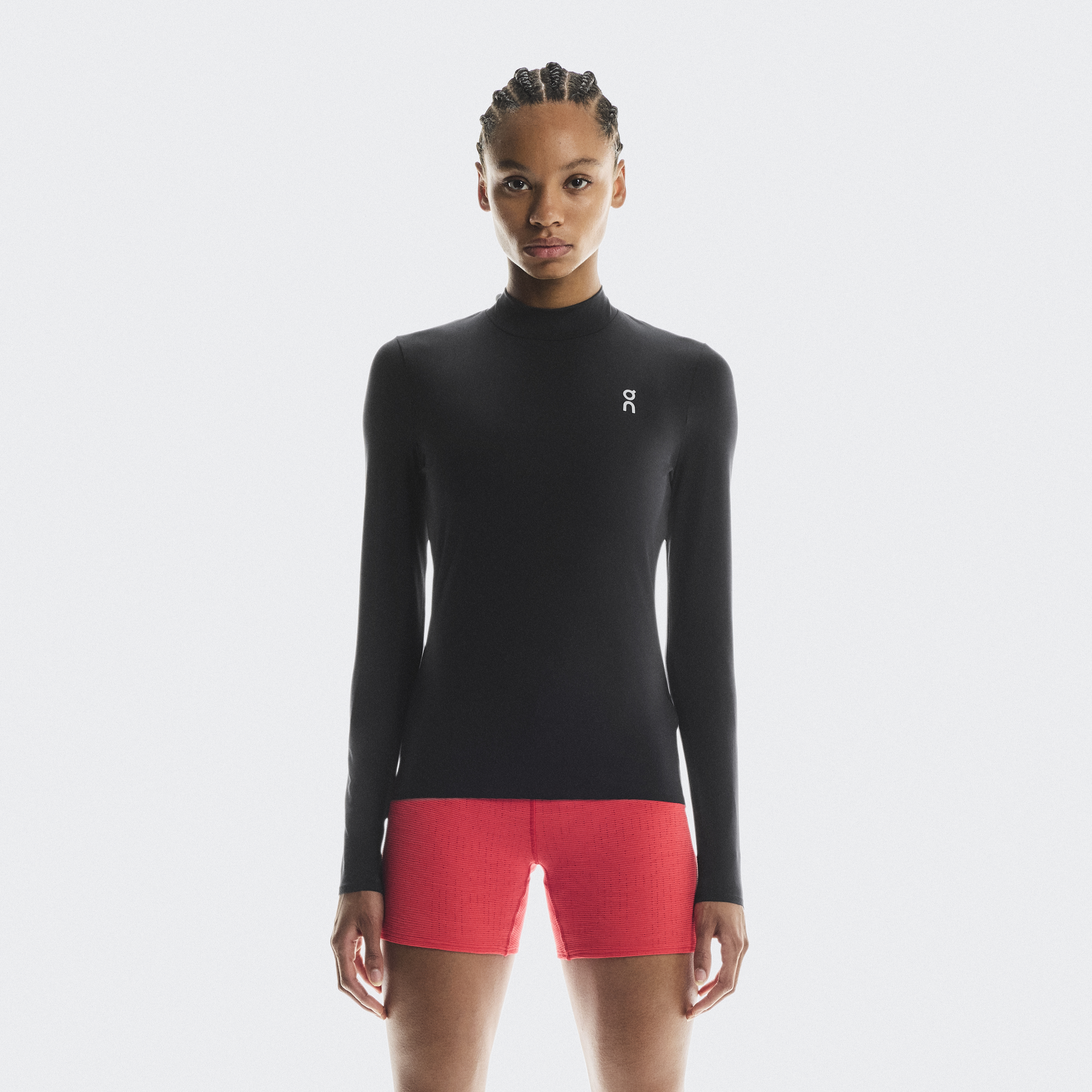 Pace Long-T Long-Sleeve Shirt in Black