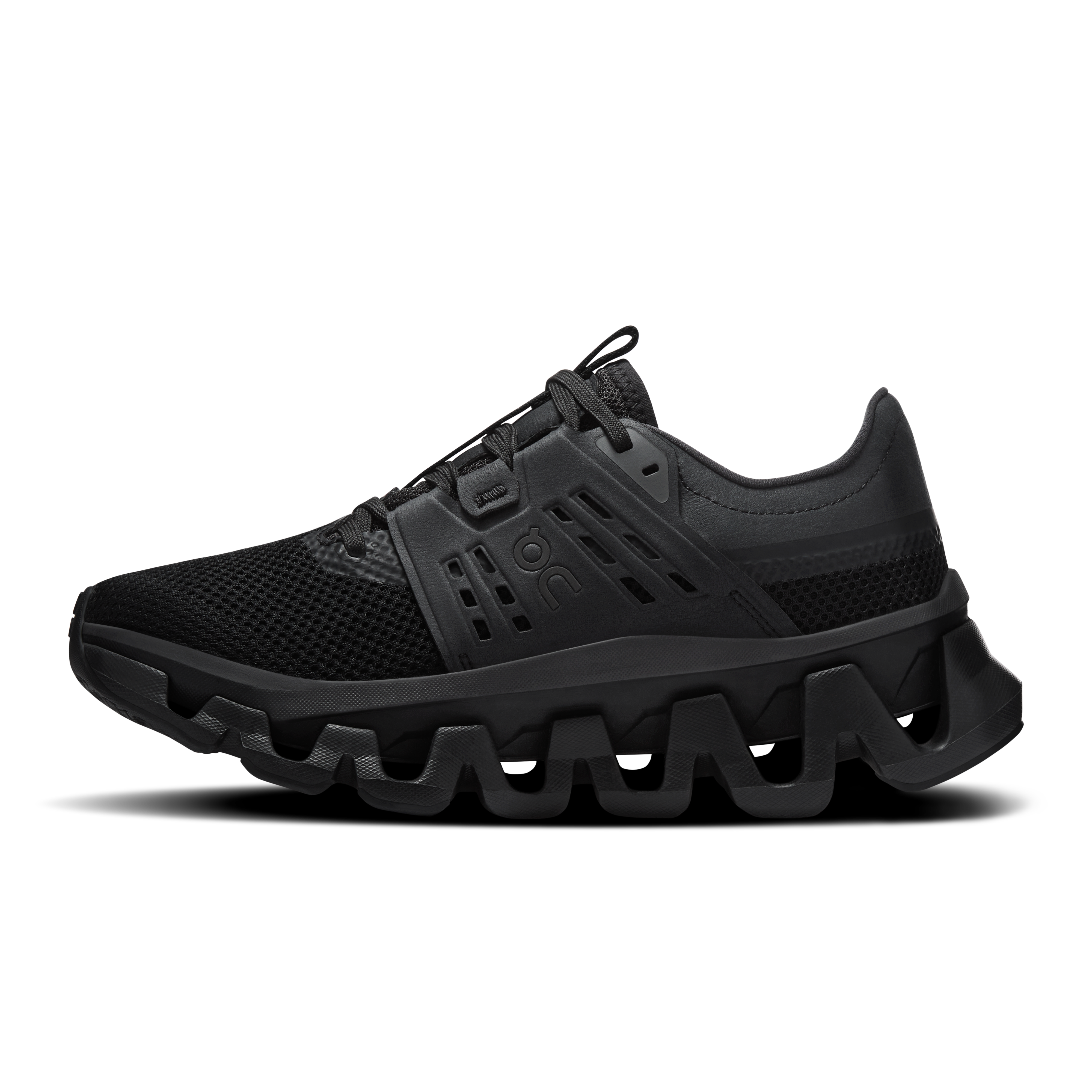 On Cloudswift Amp Black & Black ウィメンズ ロードランニング シューズ