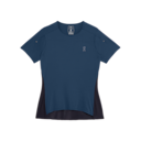 Performance-T Short-Sleeve Shirt in Denim/Navy
