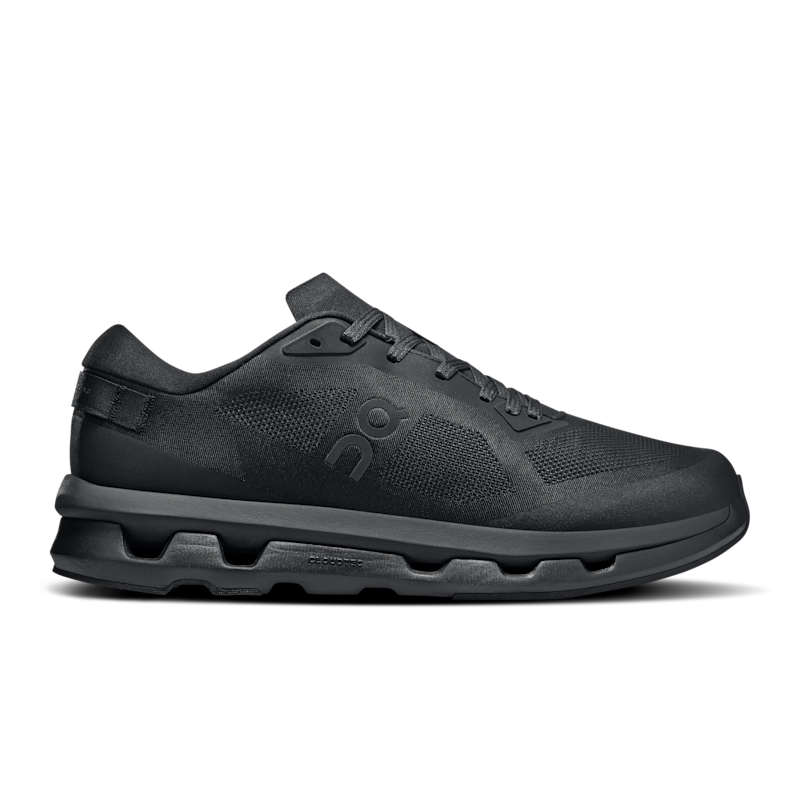 On Men's Cloudzone Lifestyle Shoe in Black/Eclipse, Size: 42.5, Recycled Polyester ️
