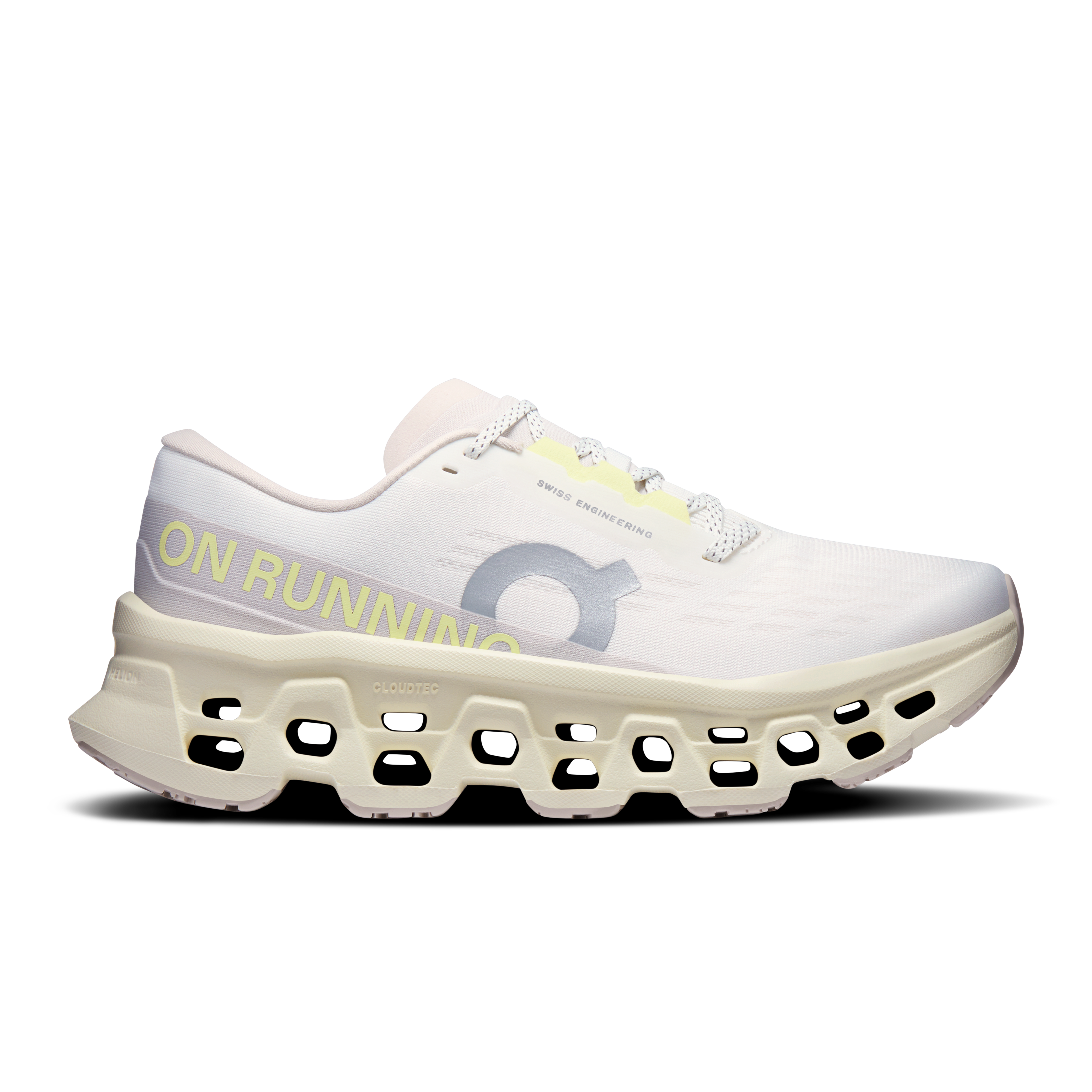 Cloudmonster 3 Road Running Shoe in Ivory/Seedling