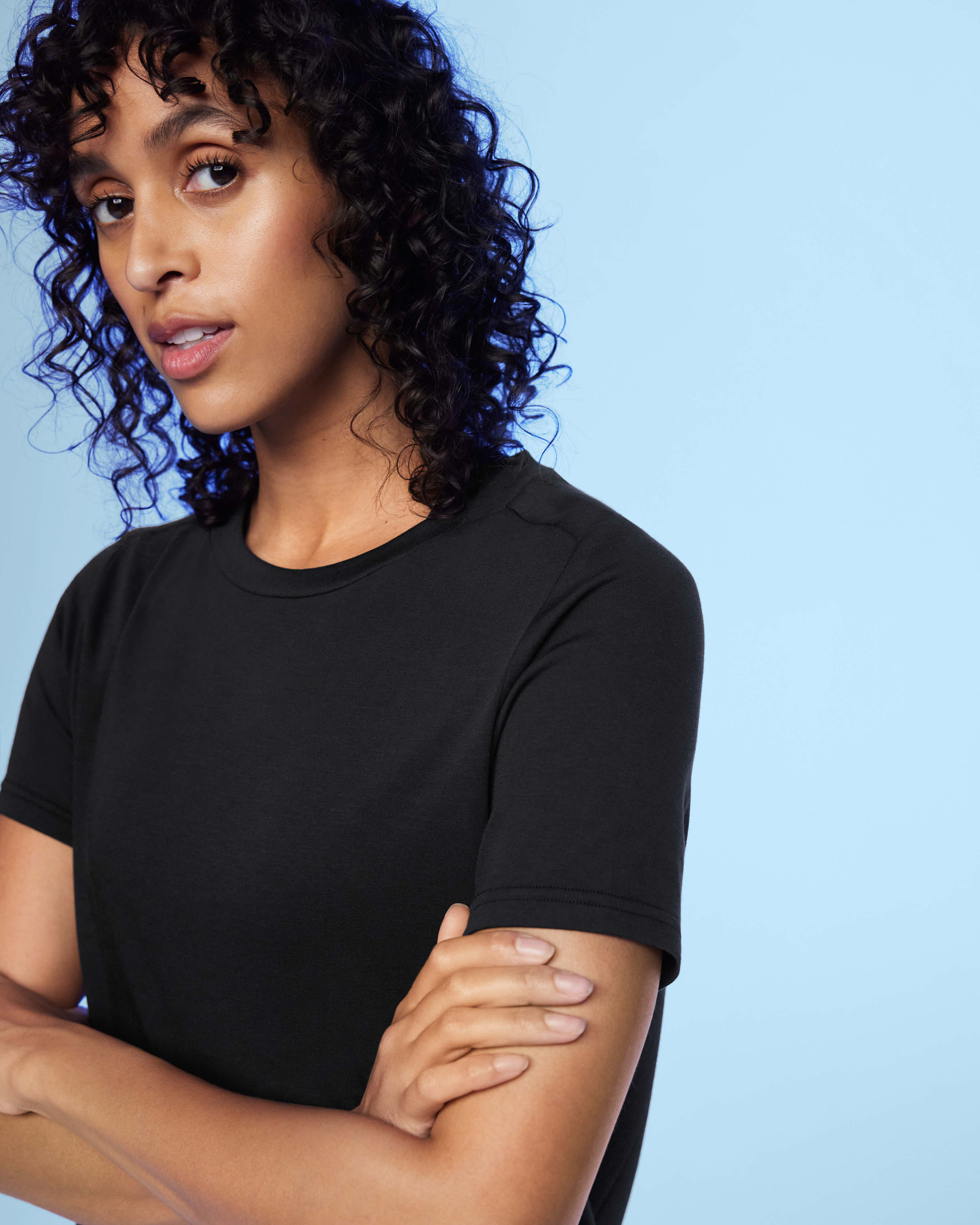 On Focus-T Black Femme Hauts et t-shirts
