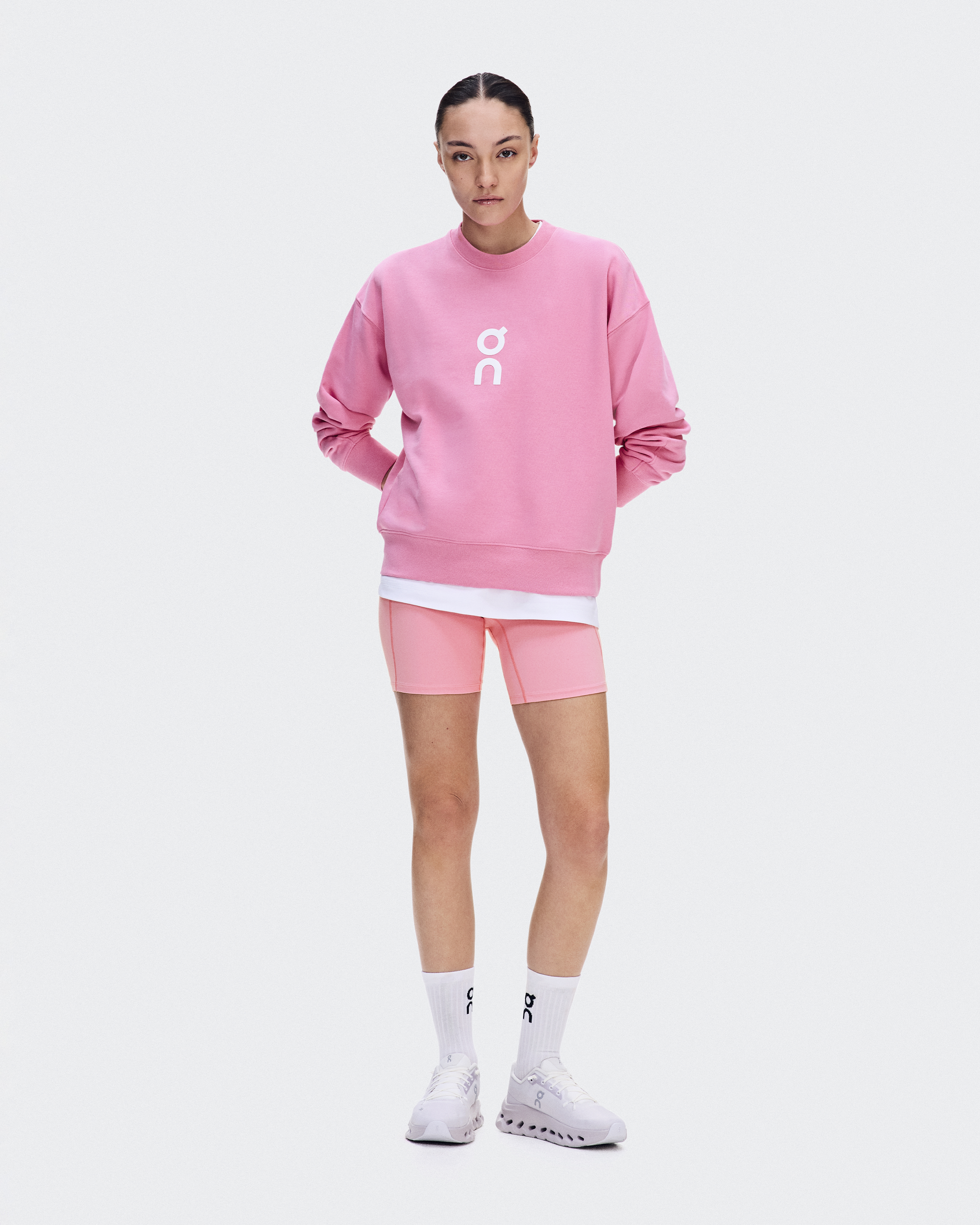 Club Crew Sweater in Bubblegum