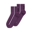 Court Sock Mid in Cassis/White