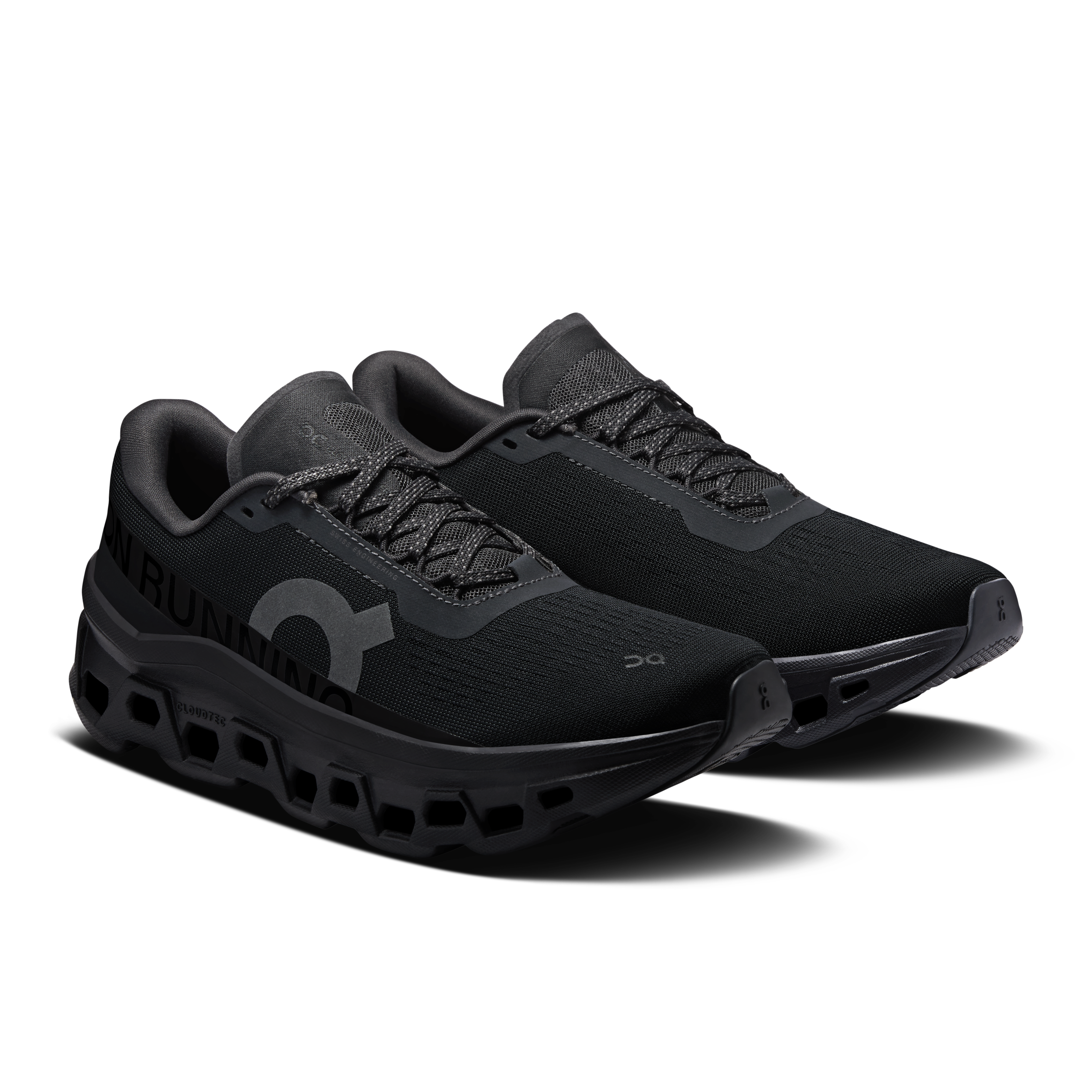 On Cloudmonster 1 Black & Black Femme Active Life Chaussures