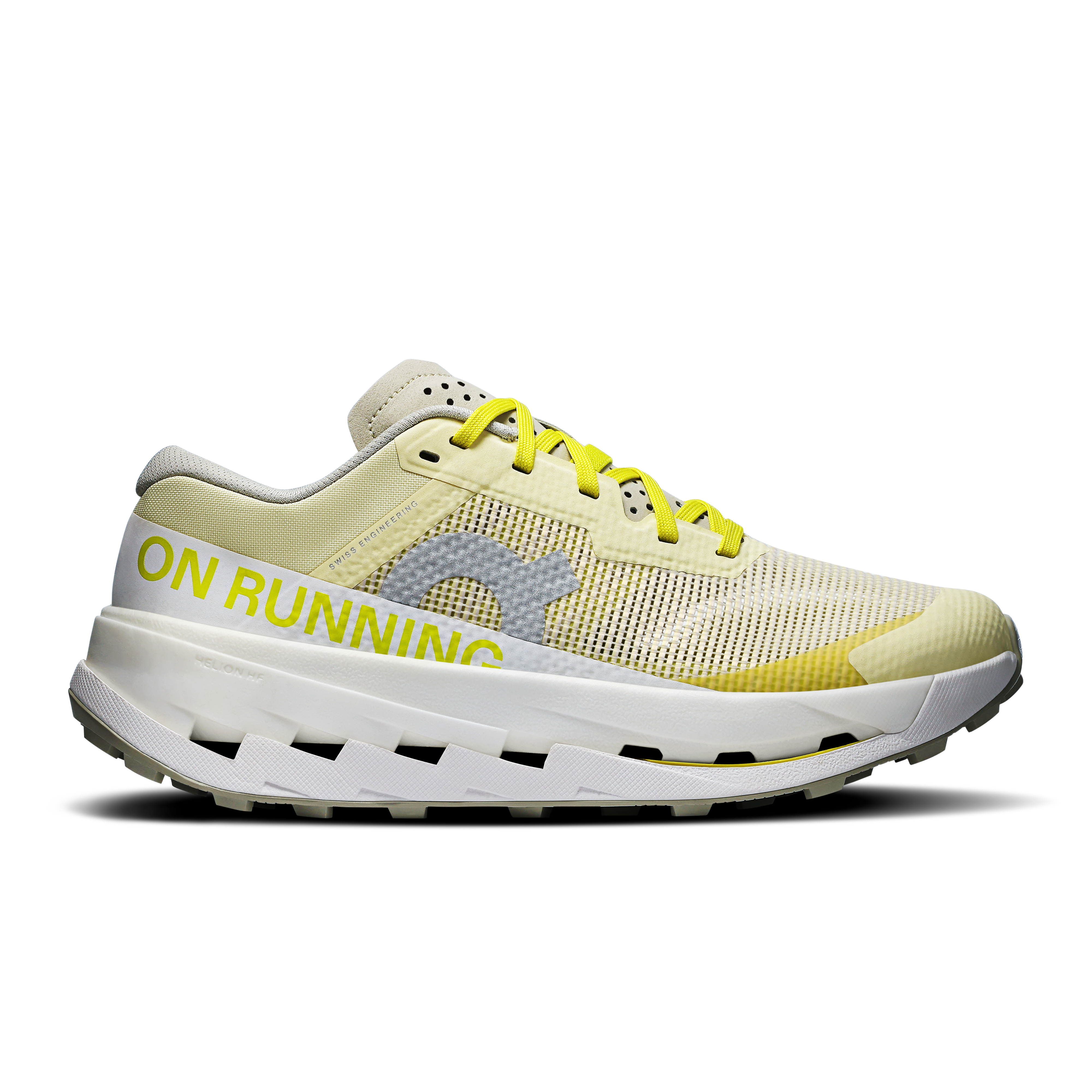 On Cloudultra 3 Amarelo Feminino Feminino – Corrida de trilha, Missiongrip™, longa distância Tênis