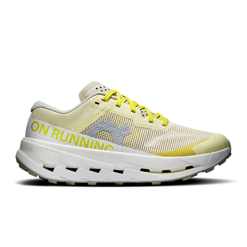 On Women's Cloudultra 3 Trail Running Shoe in Lychee/Lime, Size: 10, Recycled Polyester