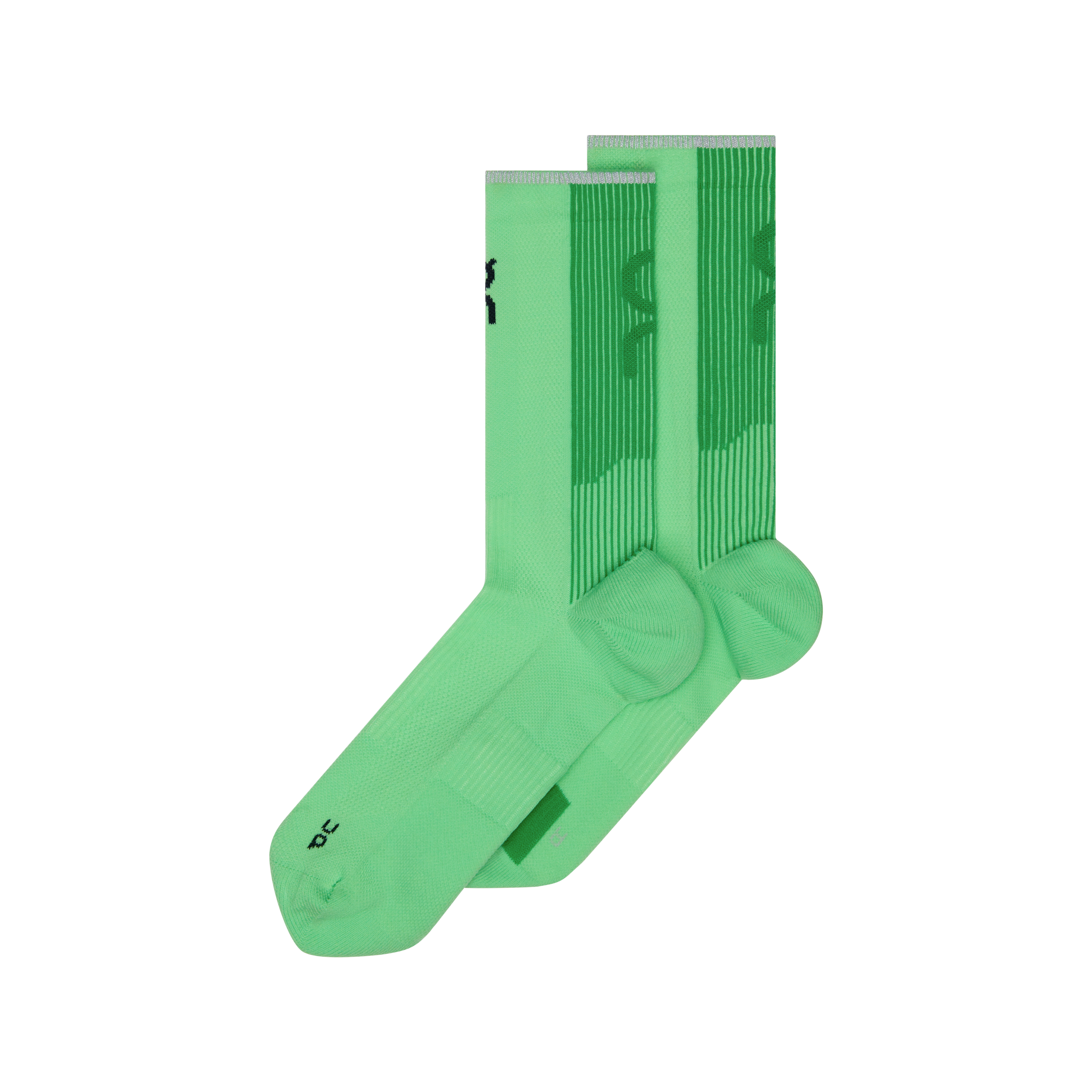 Performance Run Sock High in Honeydew/Parsley