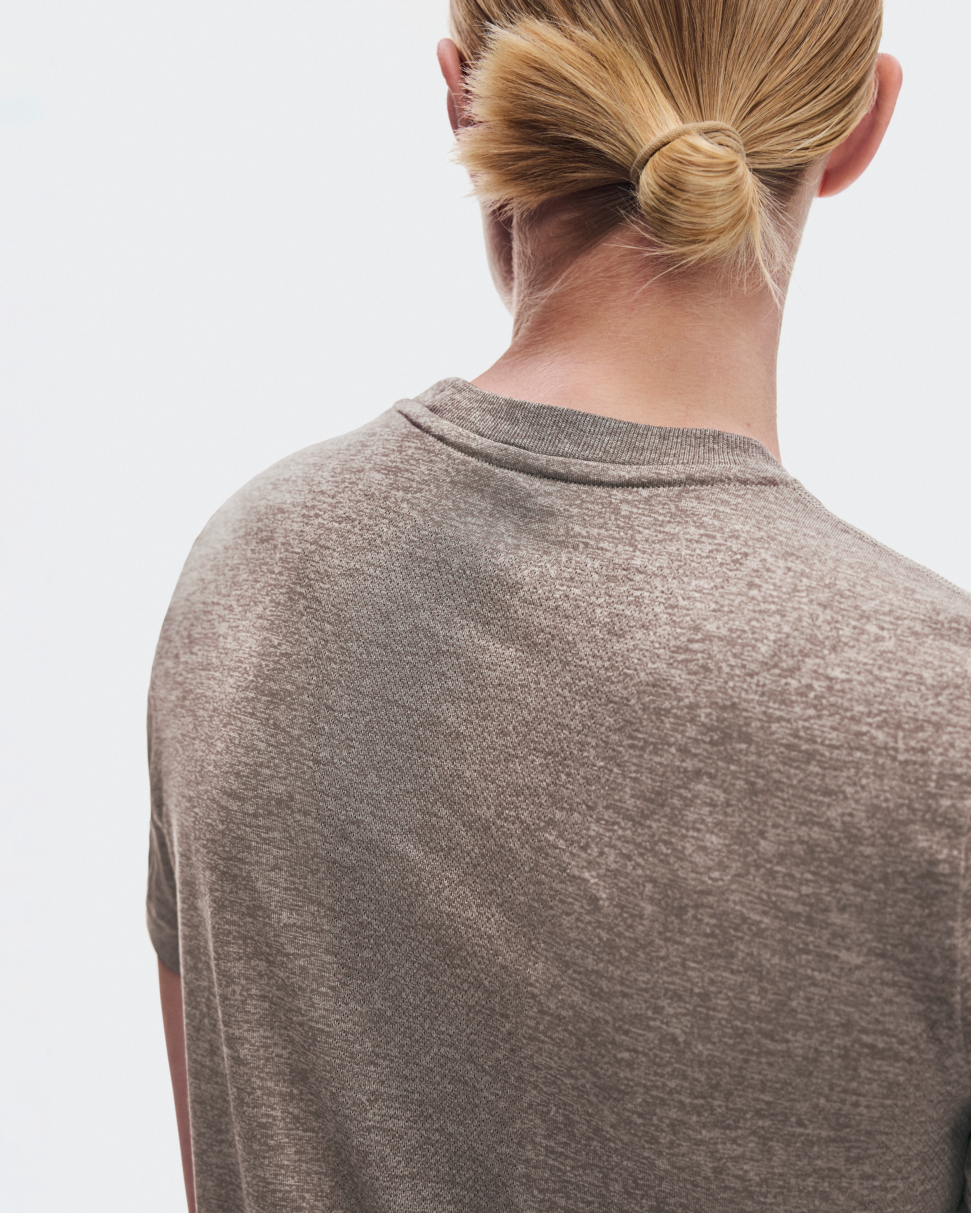 On Train Flex-T Clay Heather Women Tops and t-shirts