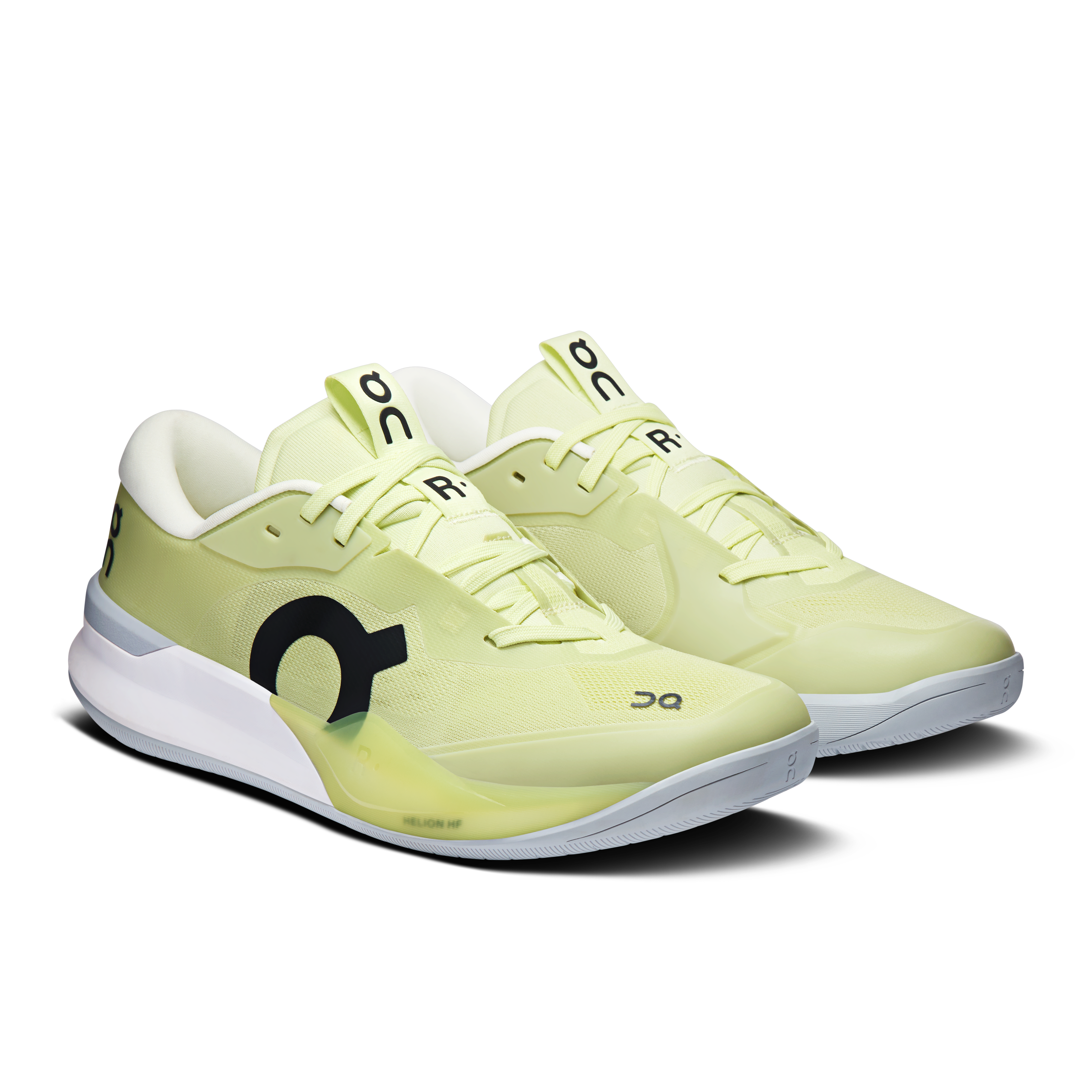On THE ROGER Pro 3 Linen & Lime Men Tennis Shoes