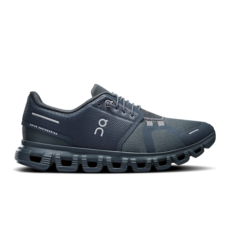 On Cloud 6 Zapatillas Lifestyle para Mujer en Navy/Stone, Talla: 40.5, Polyester Tpu ️