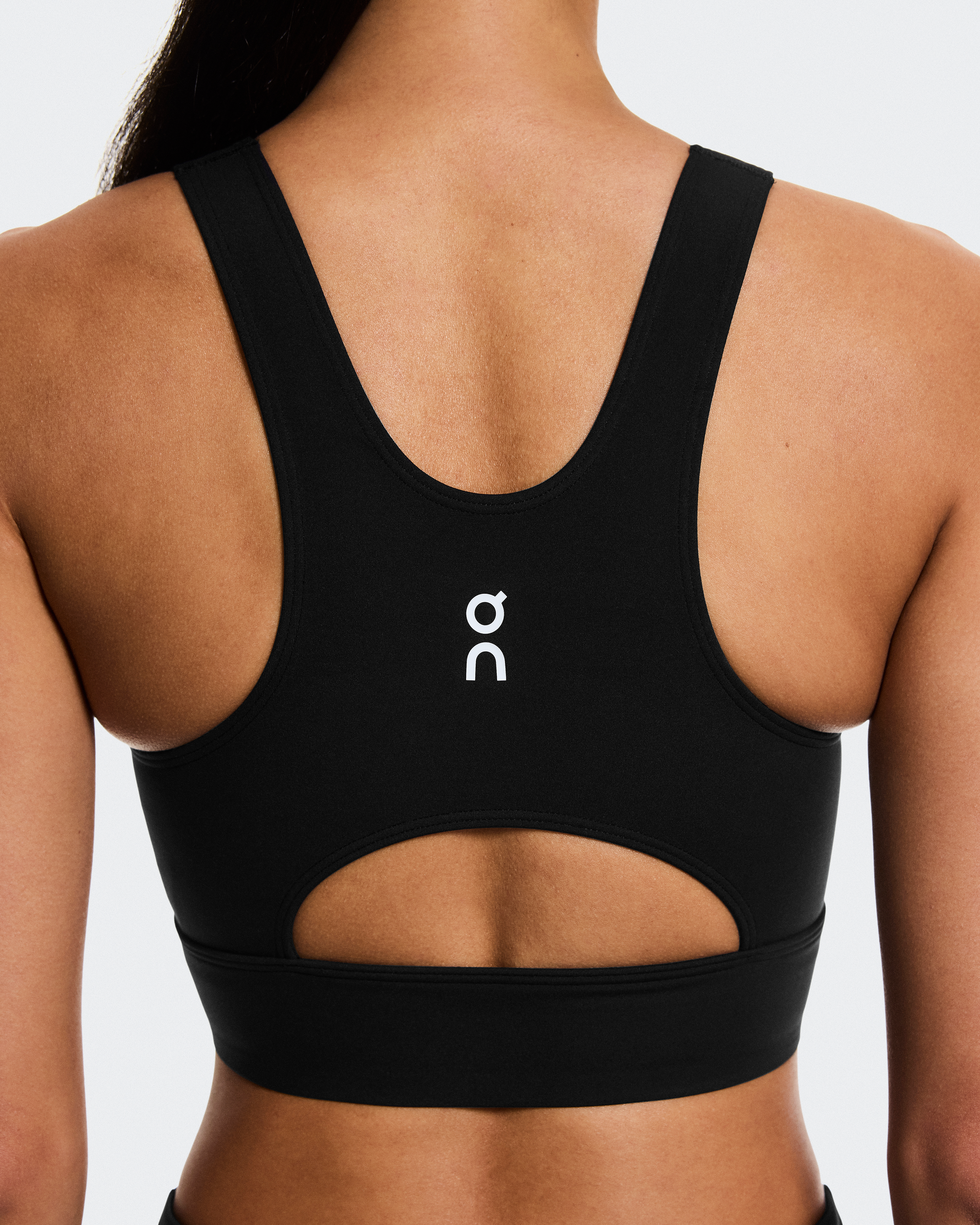 Court Crop Topنحيف / أسود / L