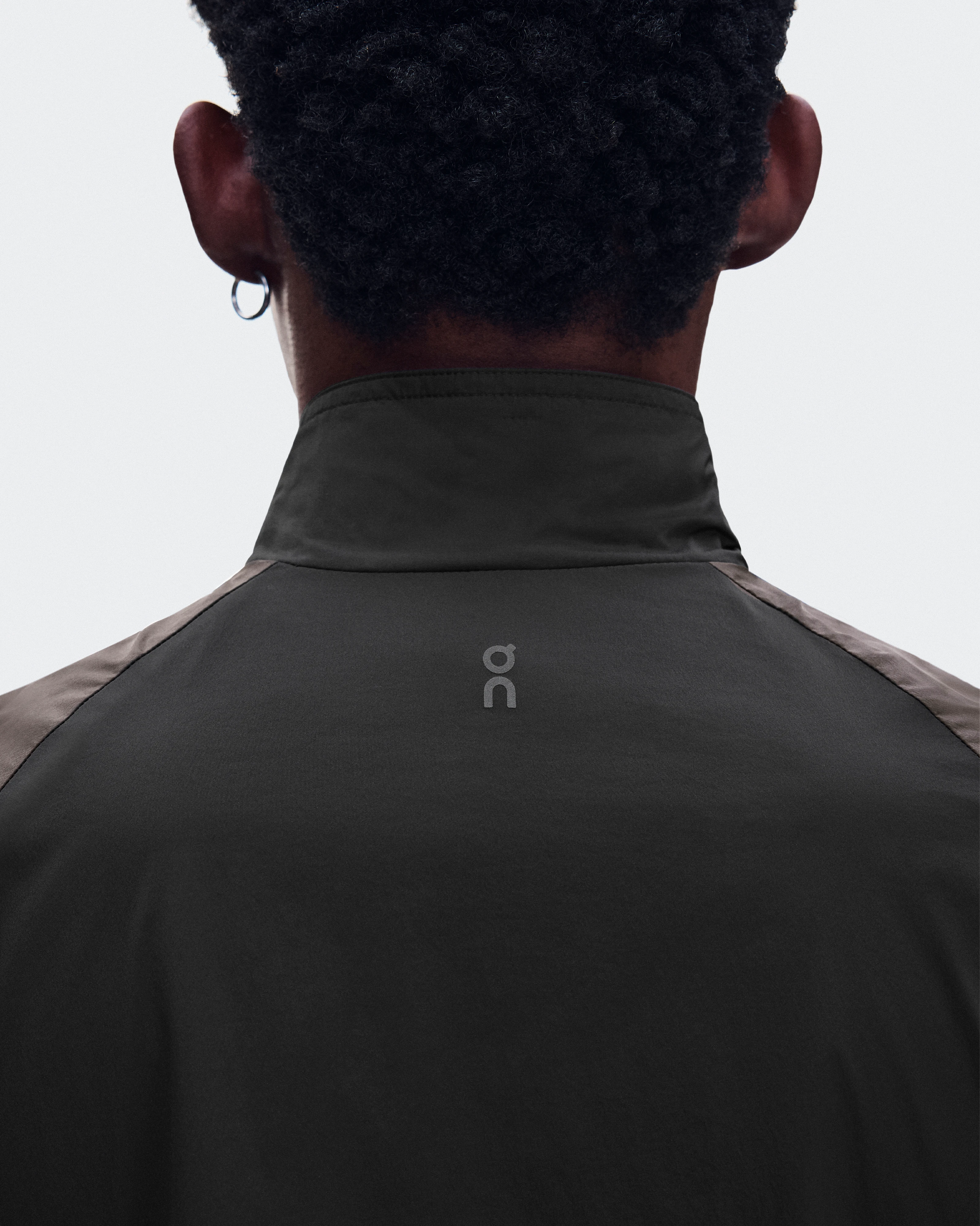 On All-Day Track Jacket Black & Espresso Men Track