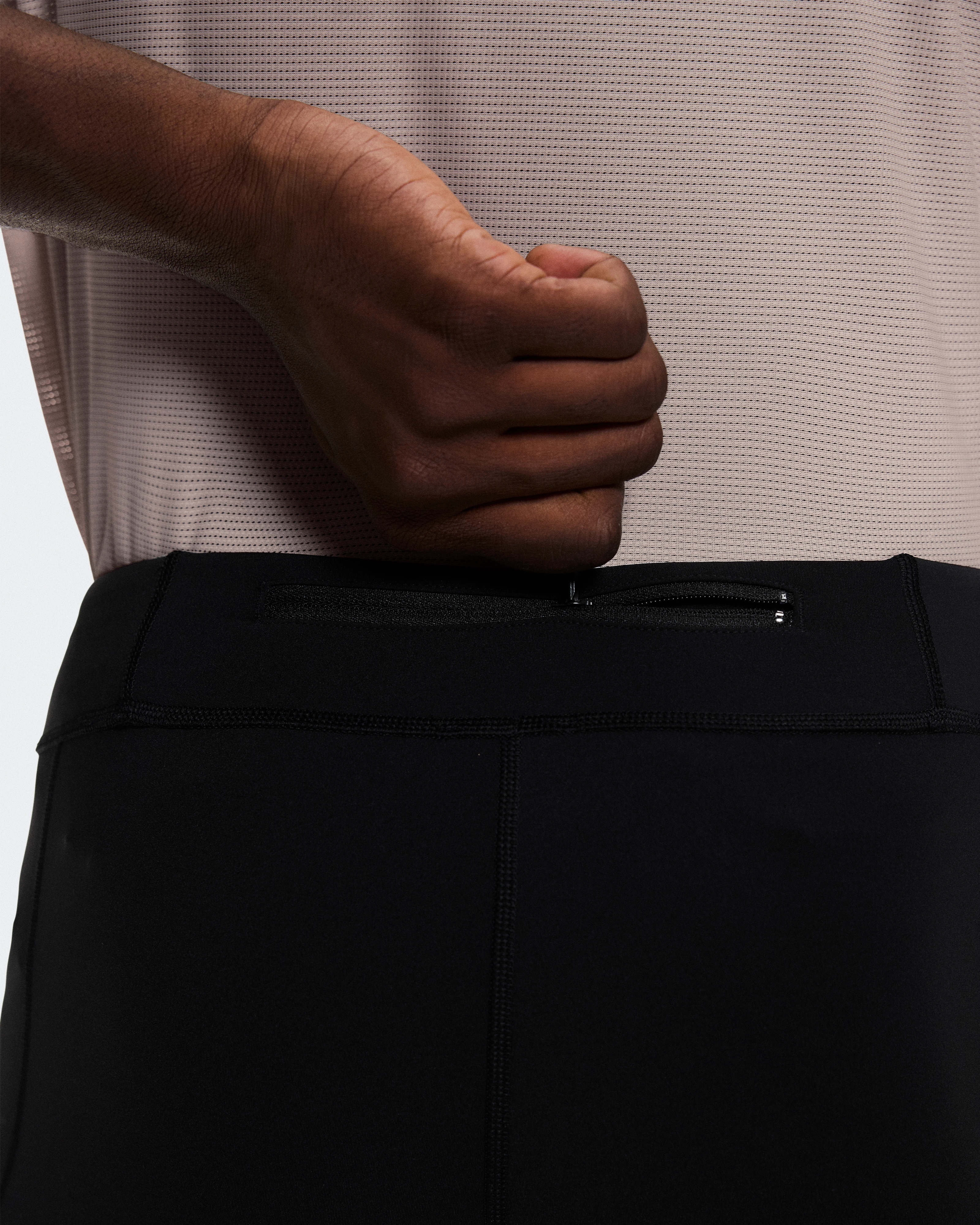 On 8" Performance Tights Black Men Tights