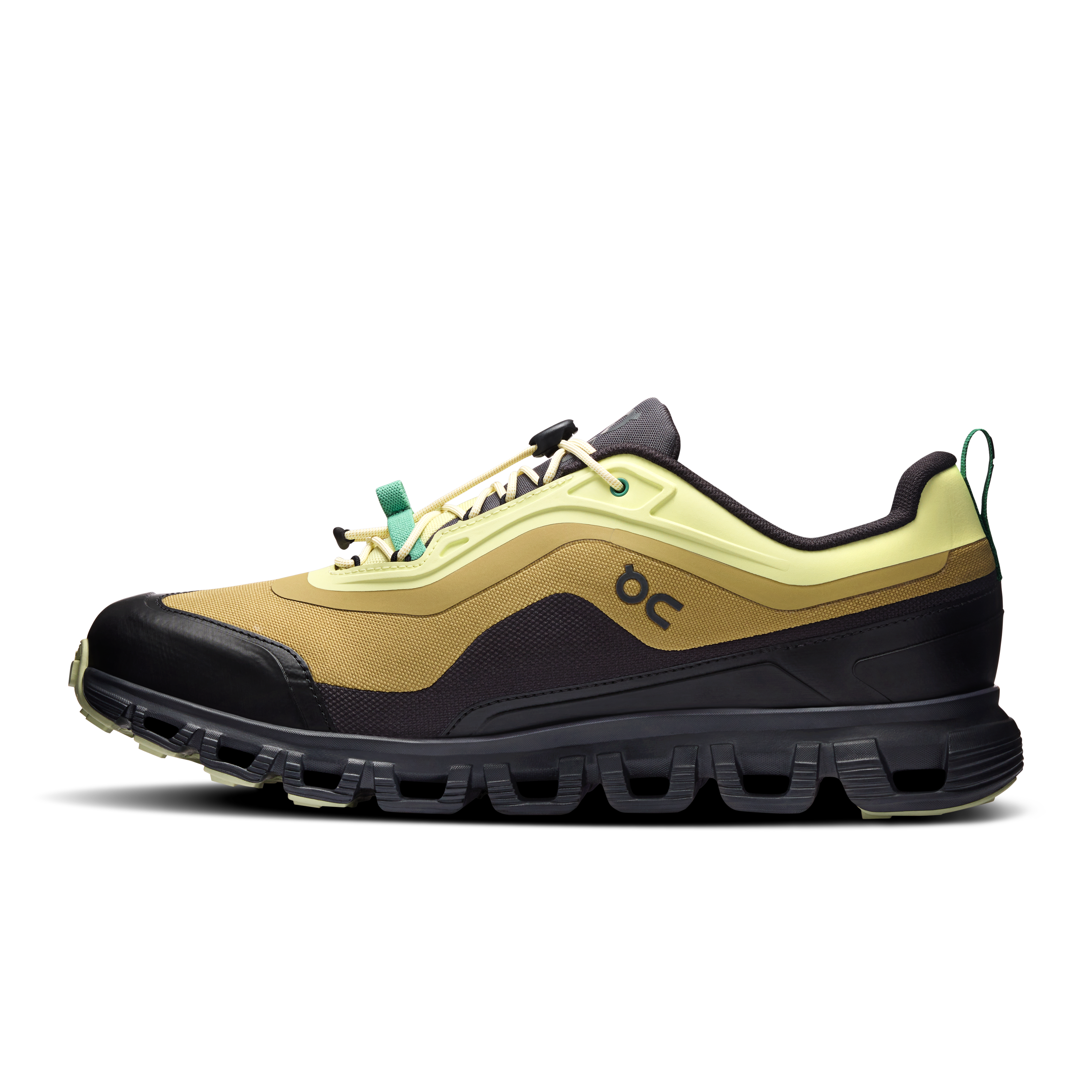 On Cloud 6 Geo Waterproof Limelight & Safari メンズ デイリー シューズ