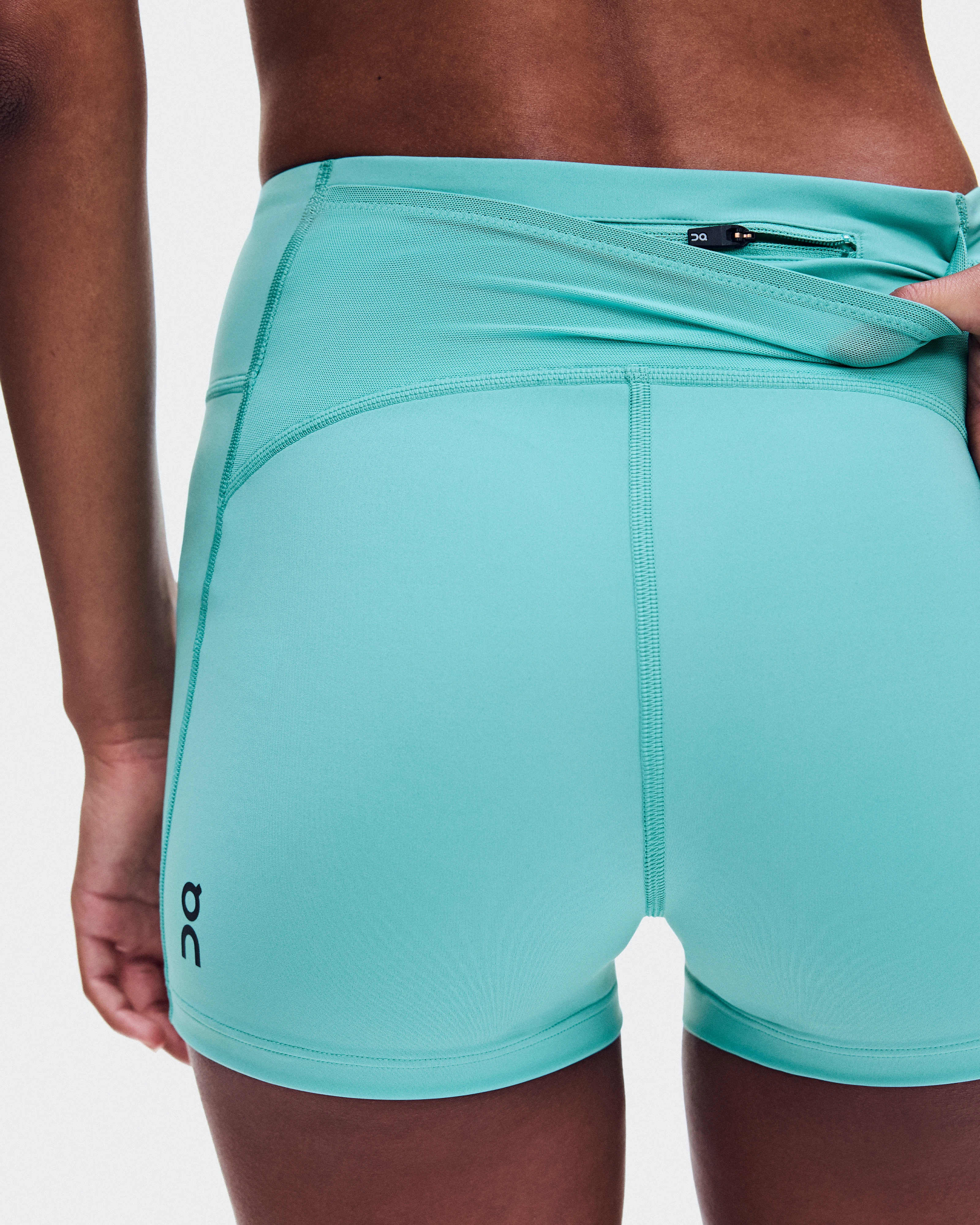 On 3" Performance Tights Aquamarine Mujer Mallas y leggins
