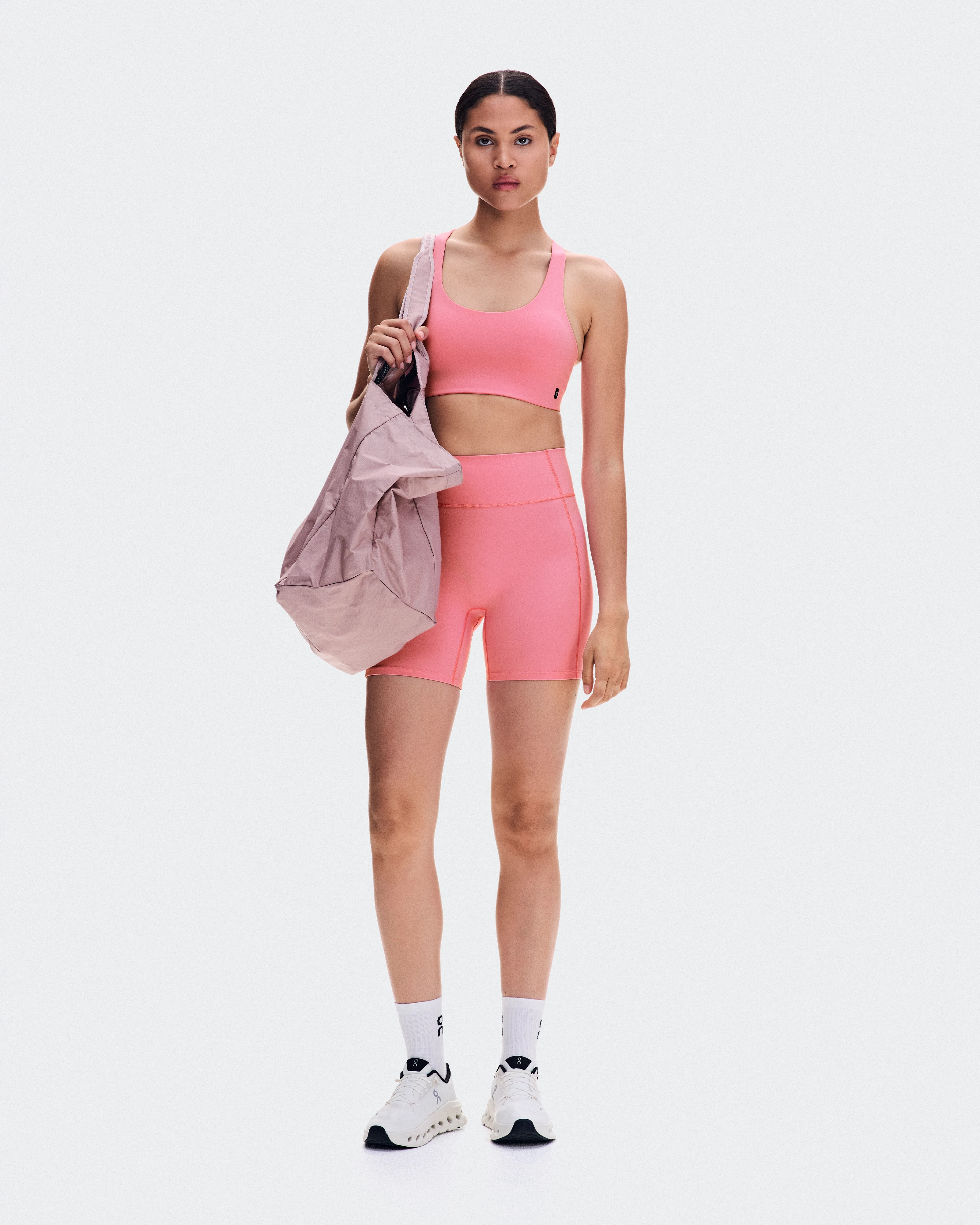 On Studio Racerback Bra Magnolia Feminino Tops