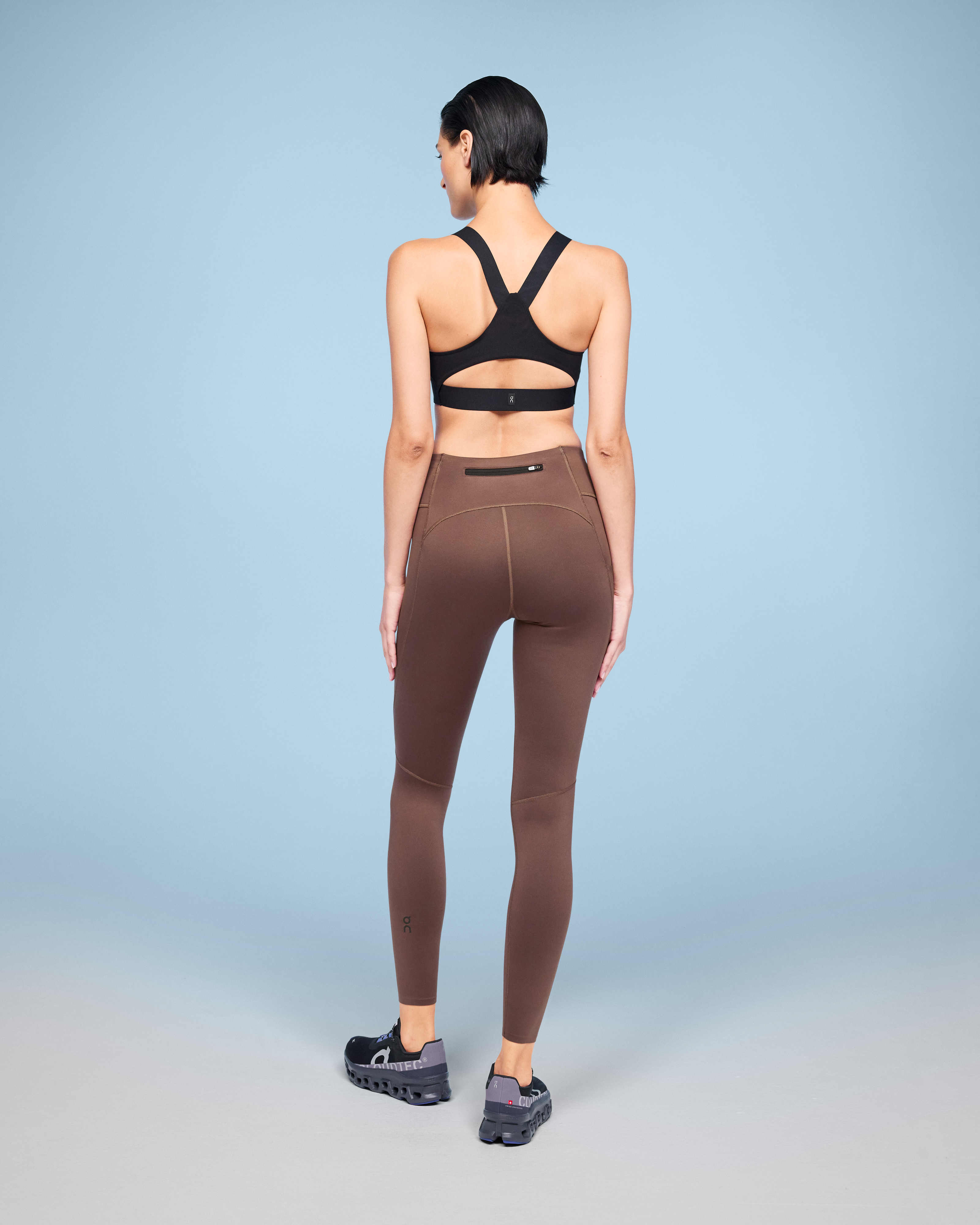 On Performance Tights Grape Femme Leggings