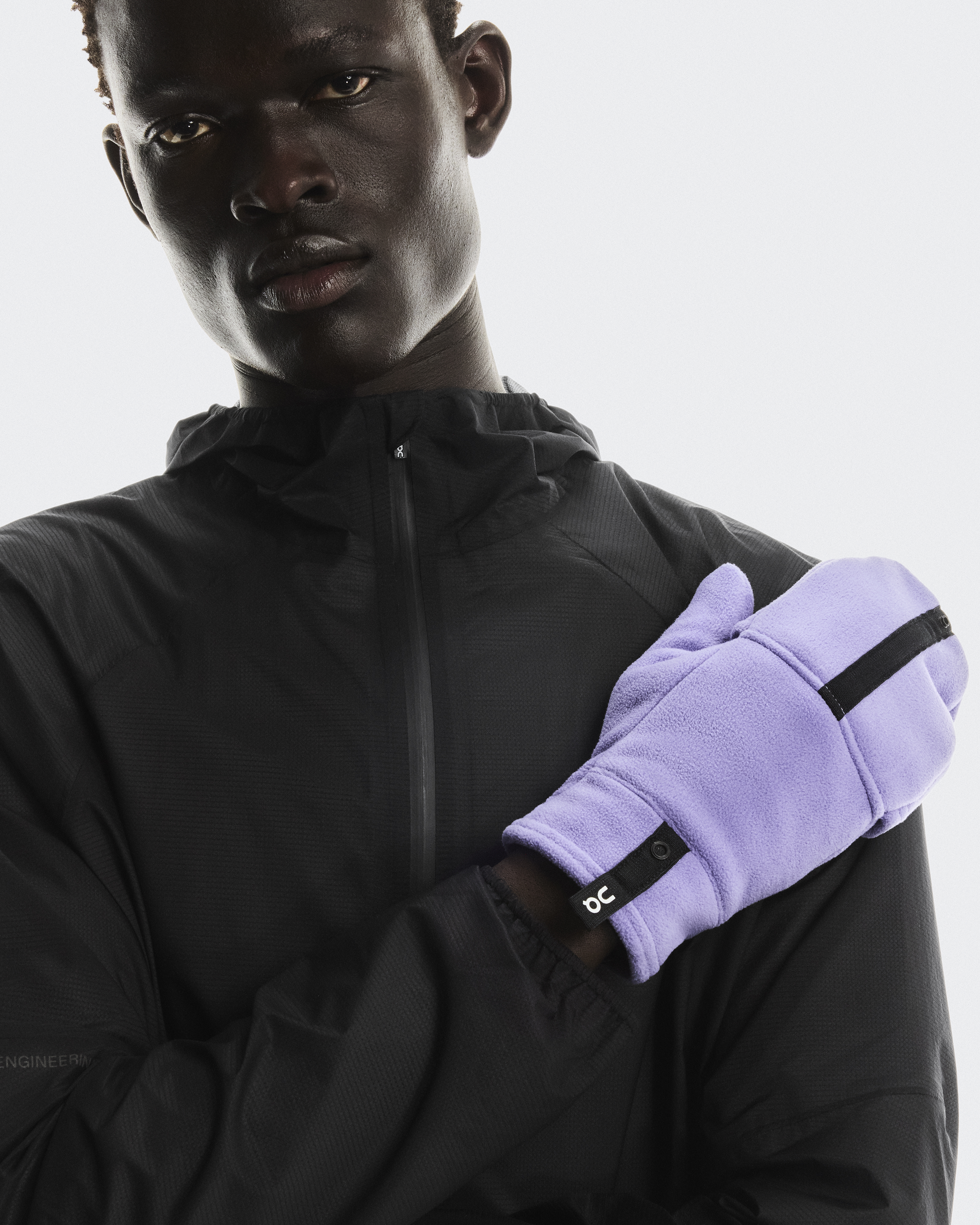 MYSTICミスティック【EASE HOOD】L/XL 防寒ウェットフード Fleece Mitten | Purple | On United States