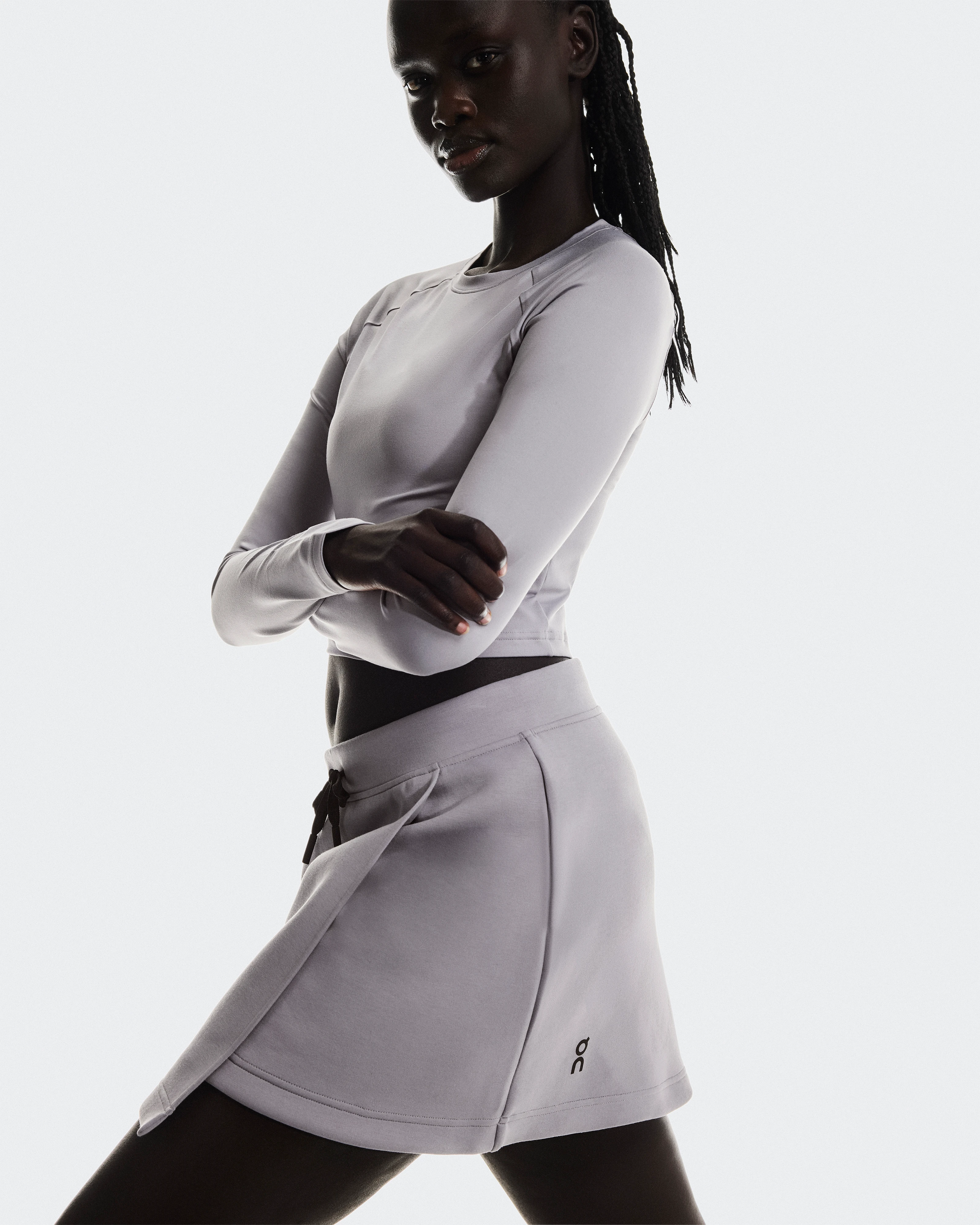 On Focus Tech Skirt Lilac Women Skirts