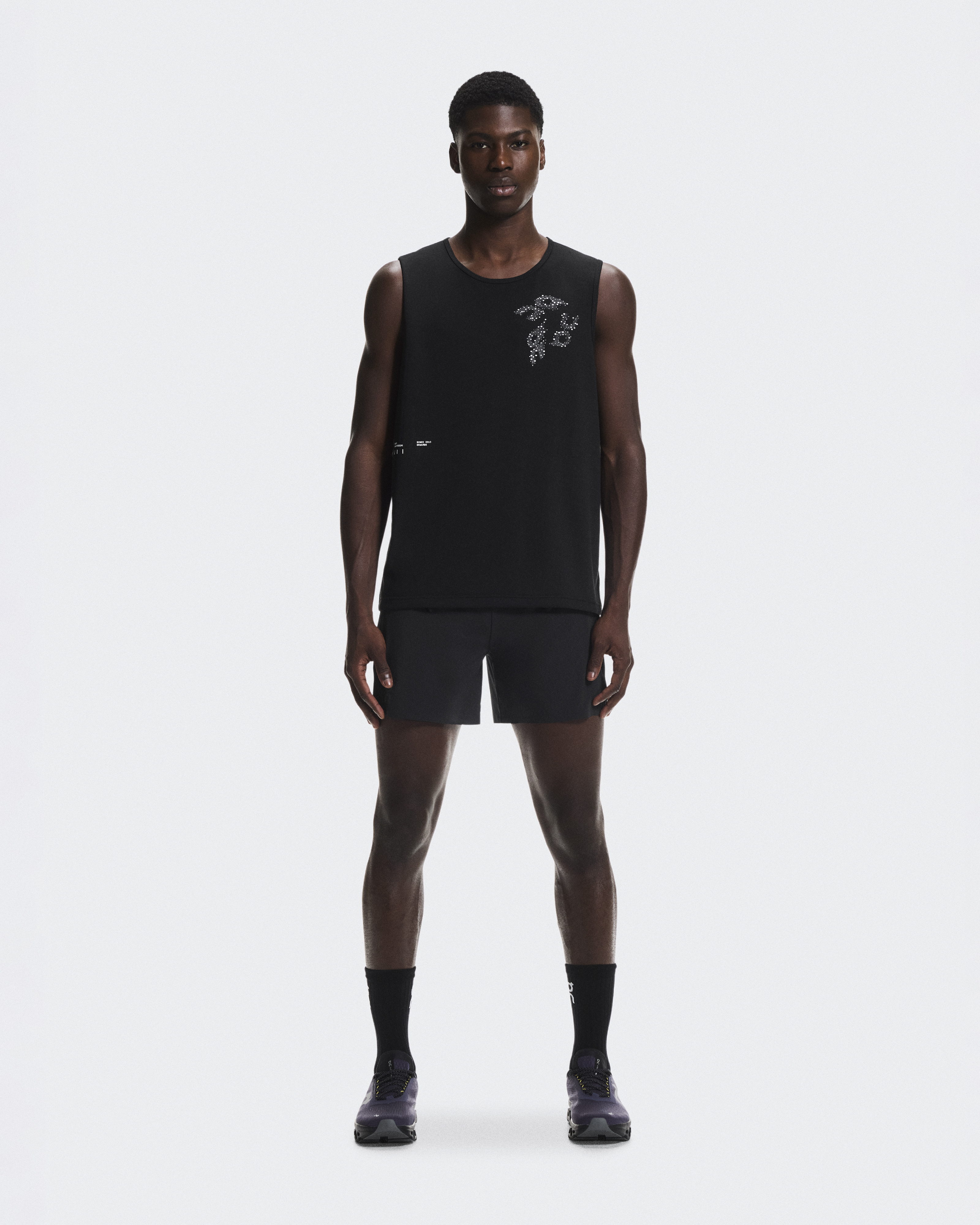 On Run Tank Top in Black