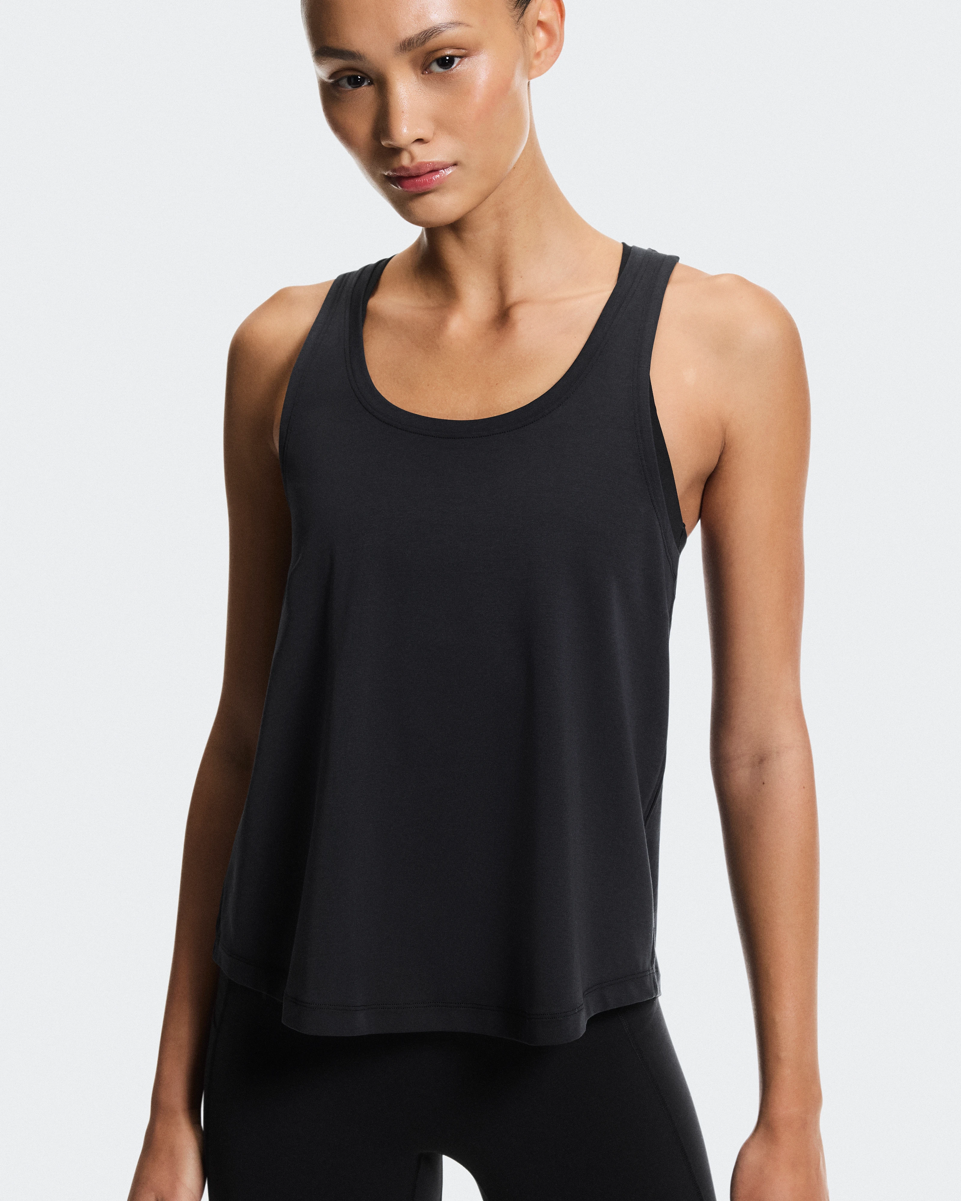 On Focus Tank Black Women Tops and t-shirts