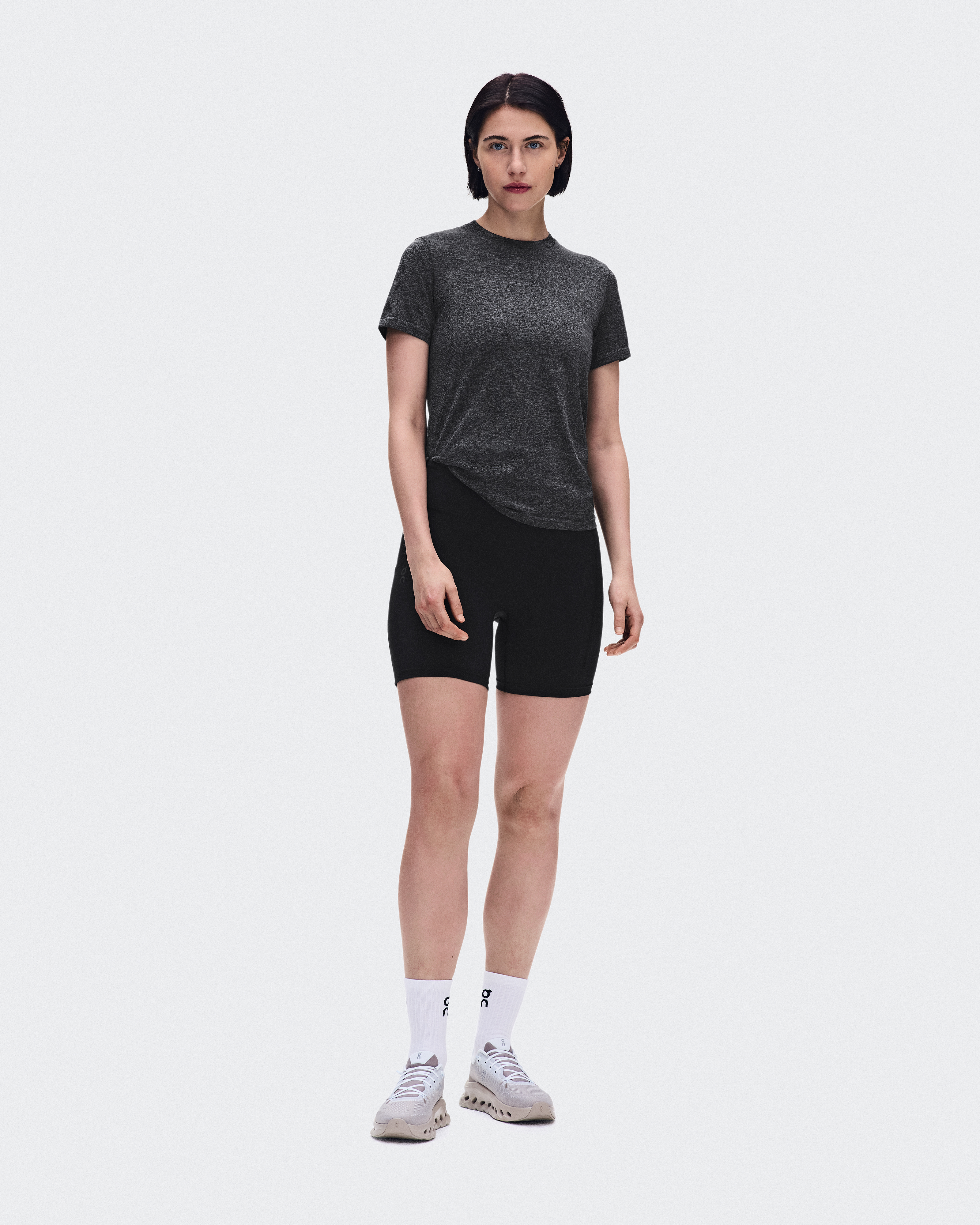 Train Flex-T Short-Sleeve Shirt in Ember Heather