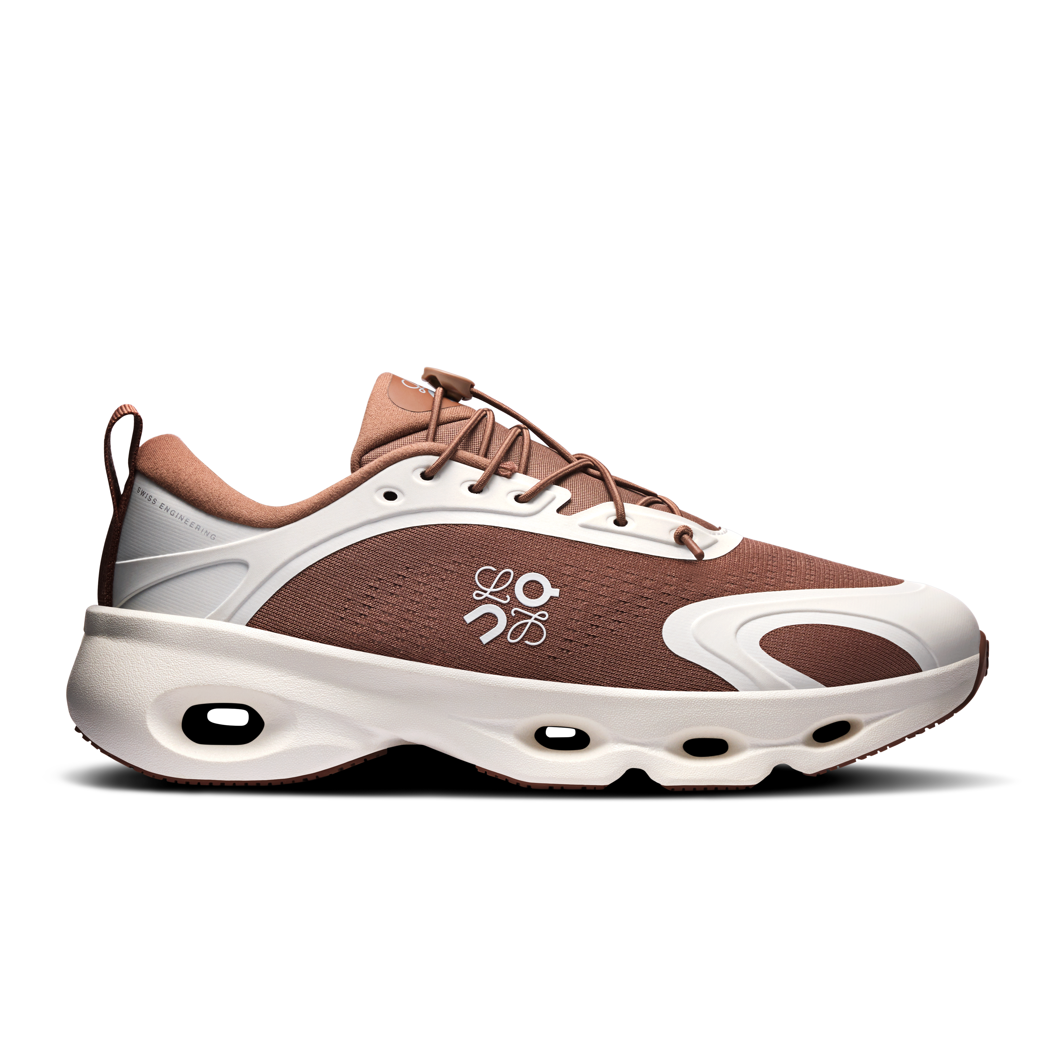 Cloudsolo LOEWE Lifestyle Shoe in Taupe/Eggshell