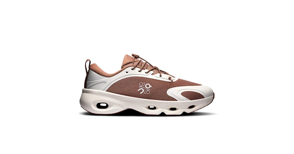 Tenis Cloudsolo LOEWE para mujer topo y crema · On