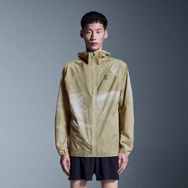 Ultra Jacket in White/Caper