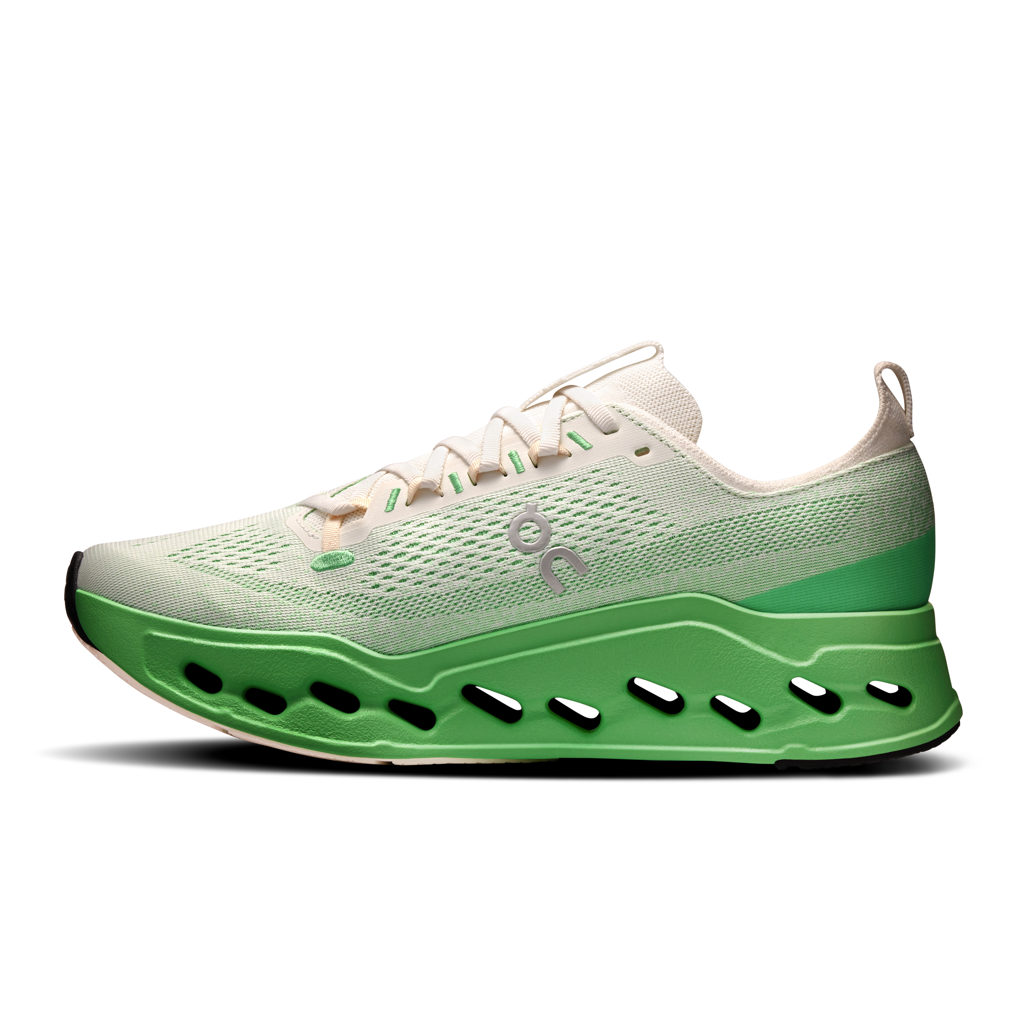 On Cloudsurfer Max Ivory & Honeydew Men Road running Shoes