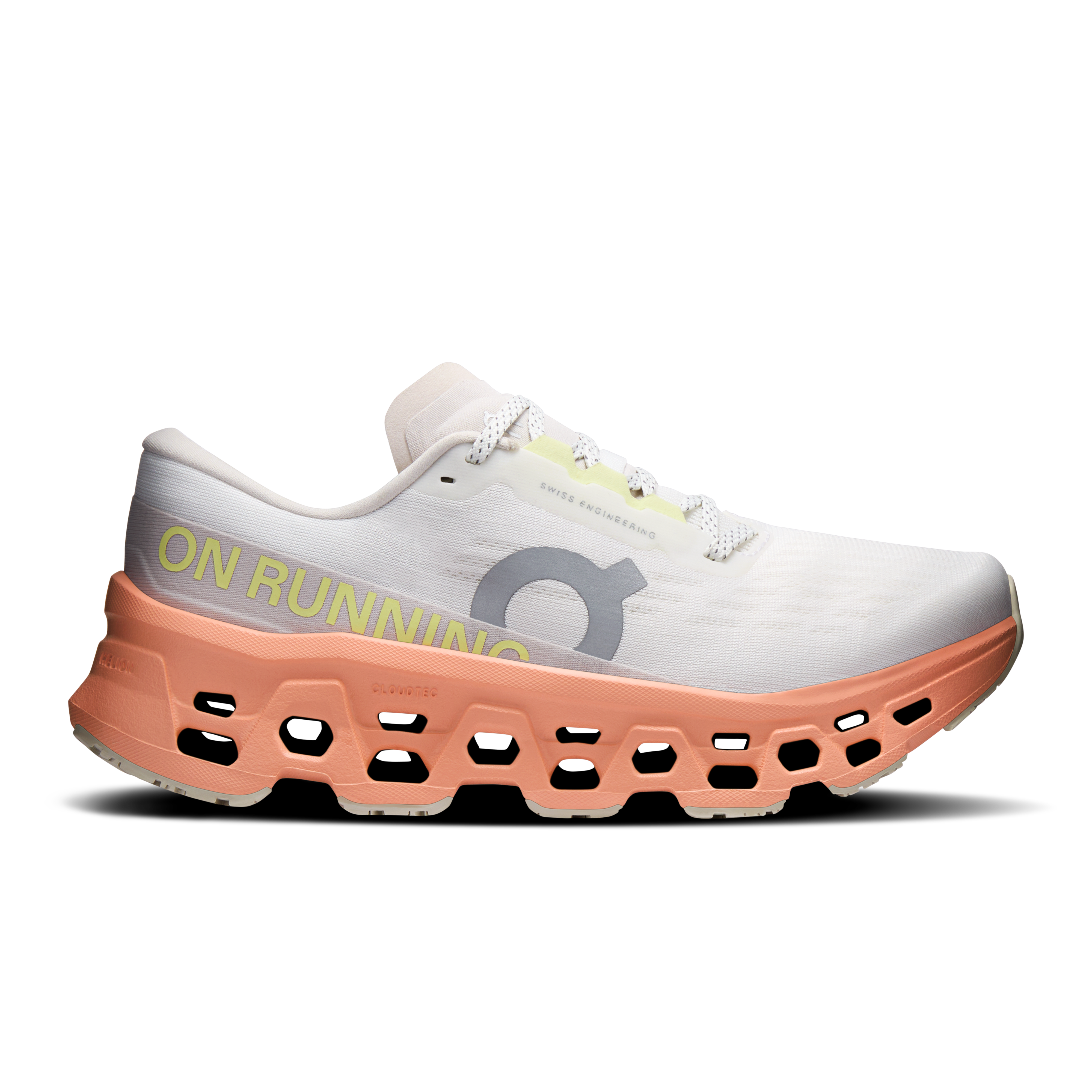 Cloudmonster 3 Road Running Shoe in Ivory/Sunstone