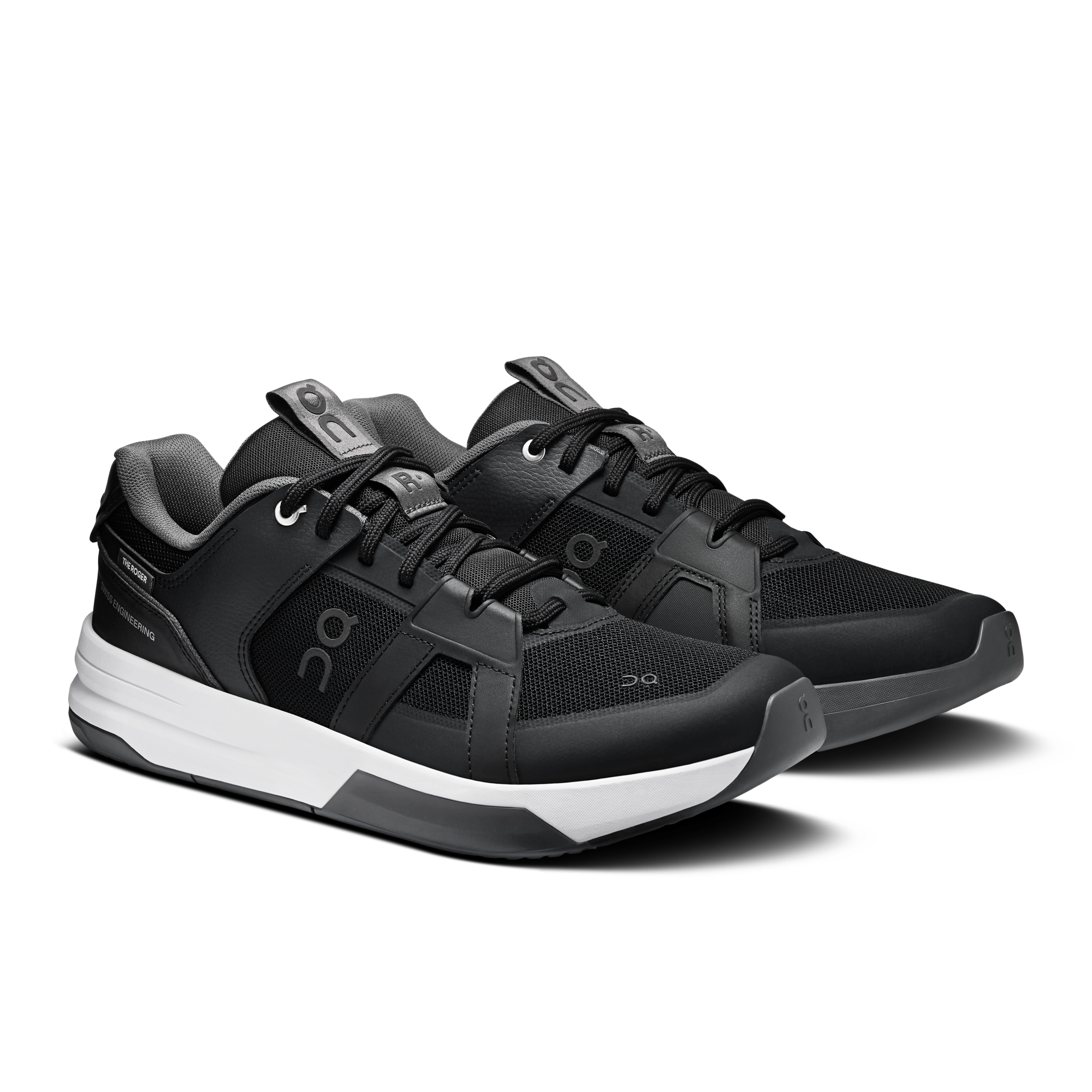 On THE ROGER Clubhouse Pro 2 Black & Eclipse Men Tennis Shoes