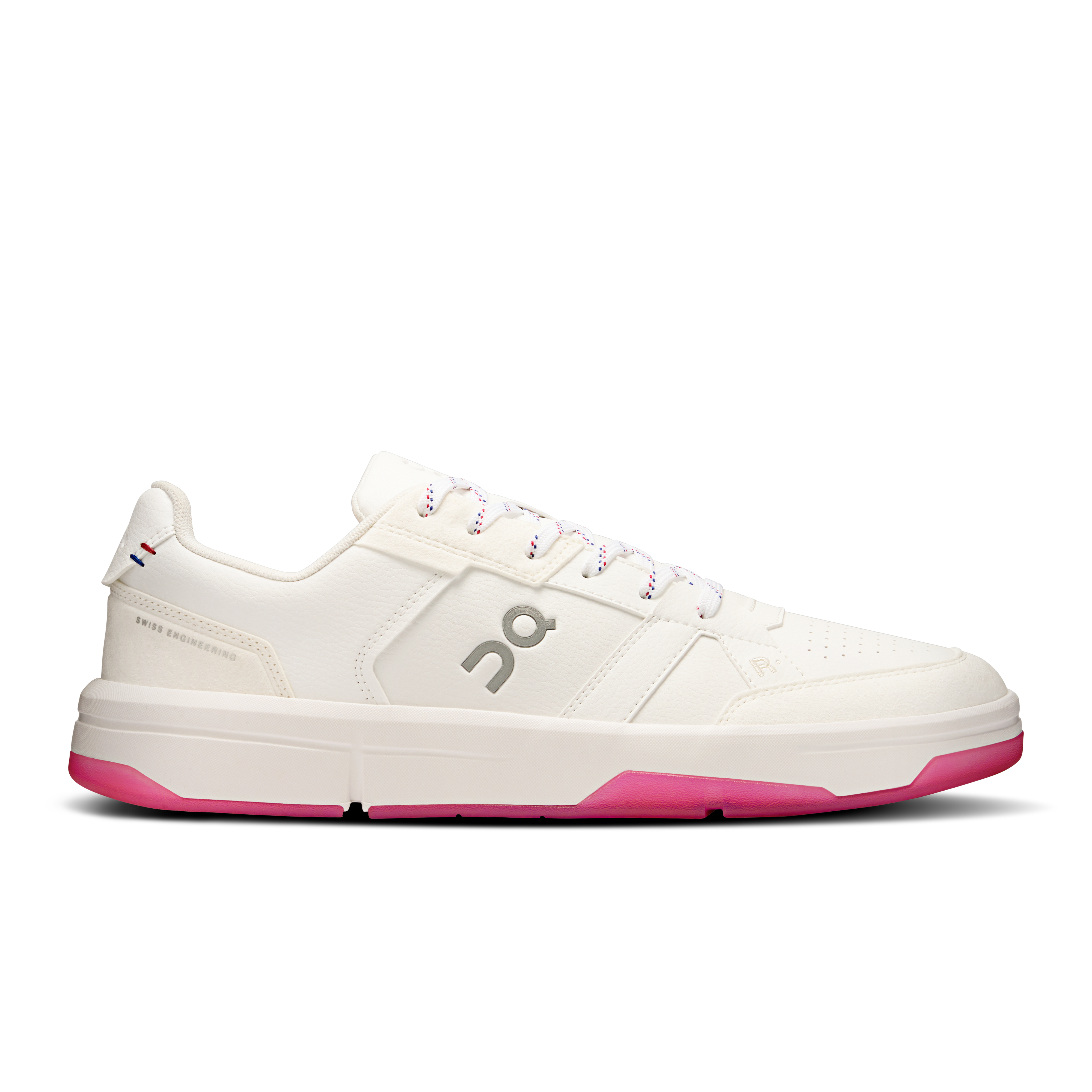 On THE ROGER Clubhouse White Pink Men Men – Lifestyle, all-day, tennis-inspired Shoes